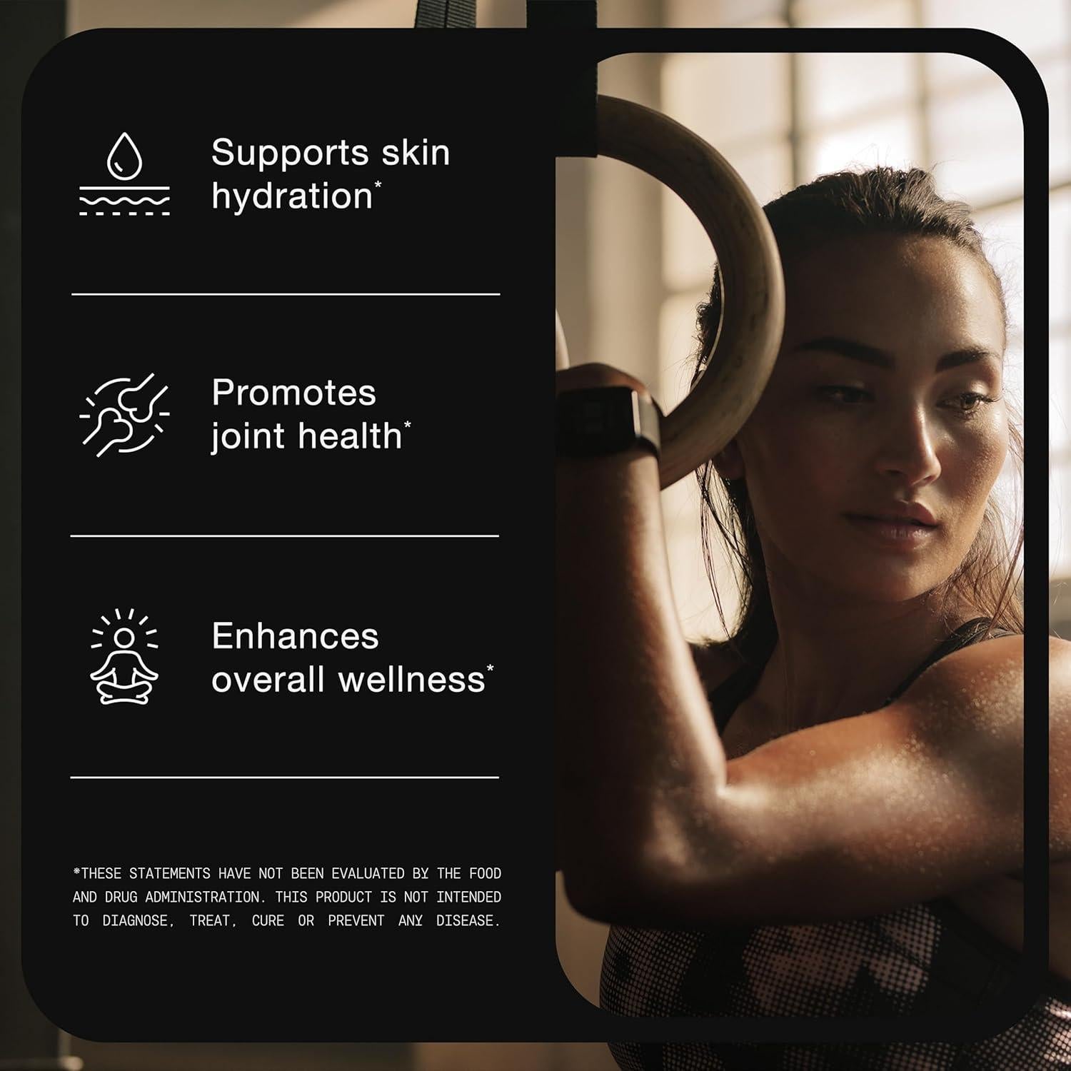 Suplemento de Ácido Hialurónico Toniiq 180 Cápsulas 95% Pureza