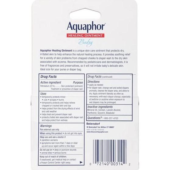 Ungüento Sanador Aquaphor Beiersdorf 2 Piezas 10ml