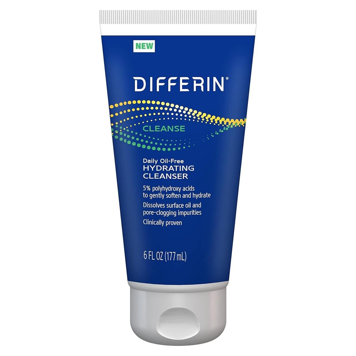 Limpiador Facial Differin 170 g - Hidratante Diario Sin Aceite