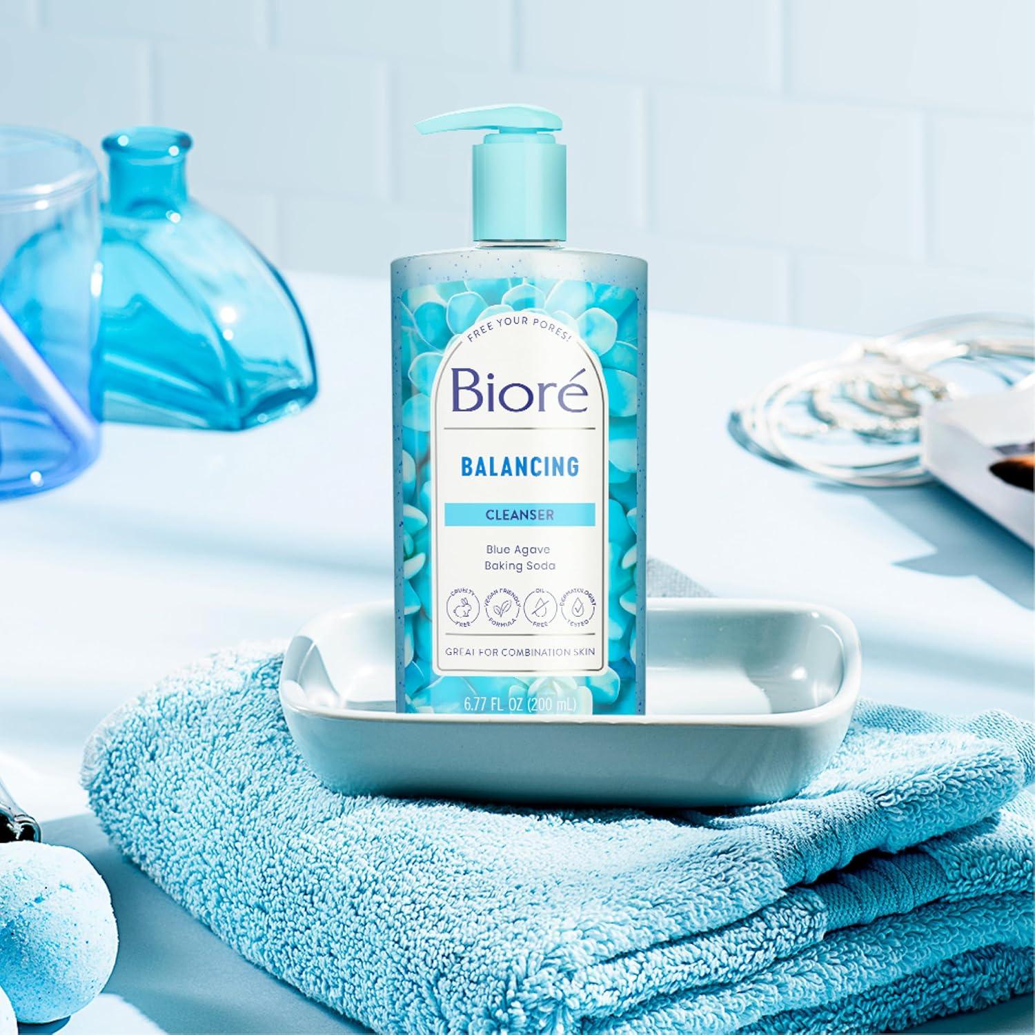 Limpiador Facial Equilibrante Bioré 191g - Piel Mixta, Vegano