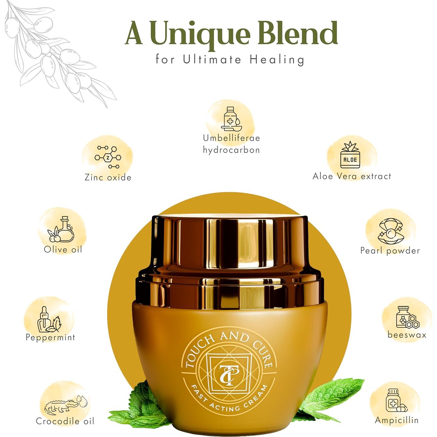 Crema Antisética Calmante Touch and Cure 50g - Aloe Vera