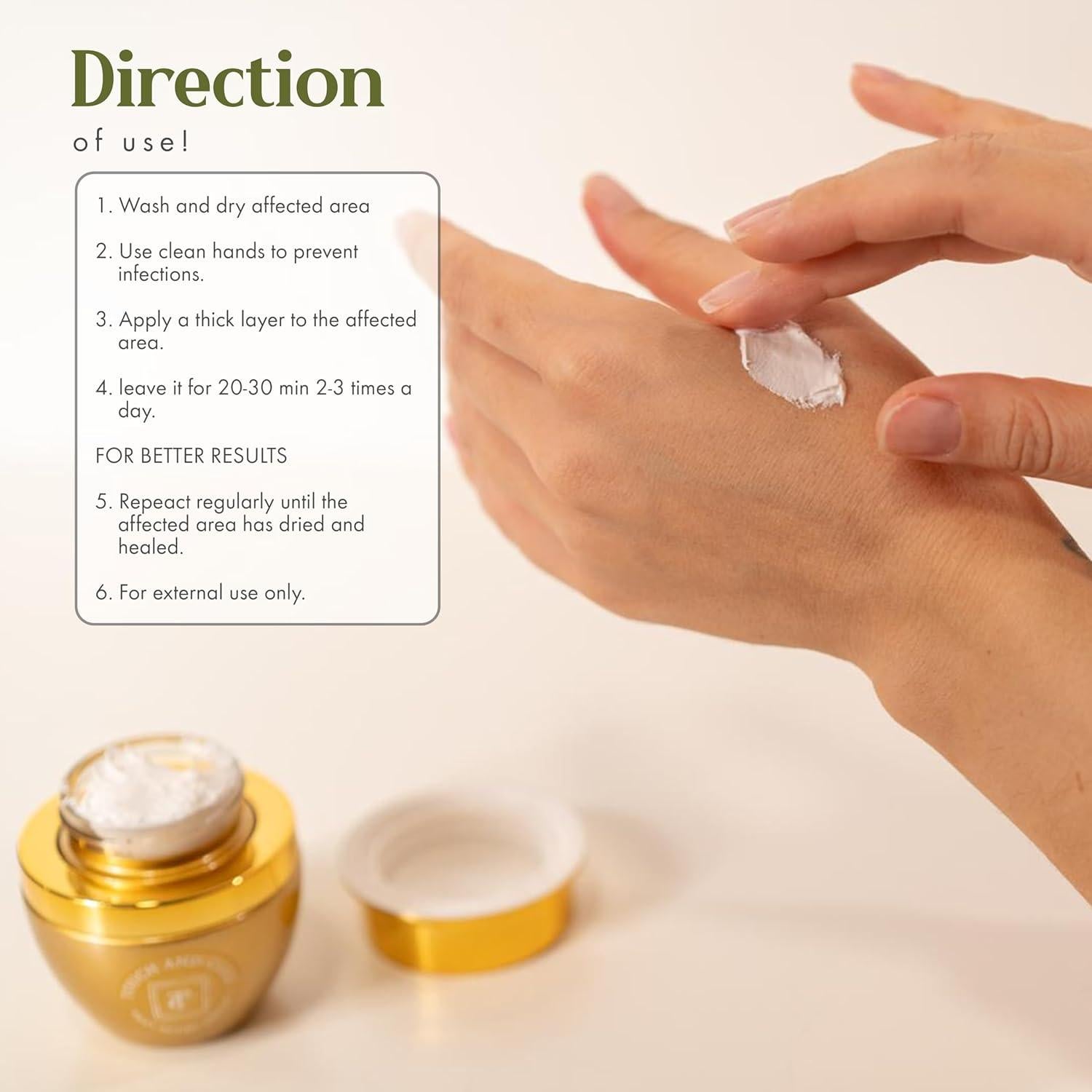 Crema Antisética Calmante Touch and Cure 50g - Aloe Vera