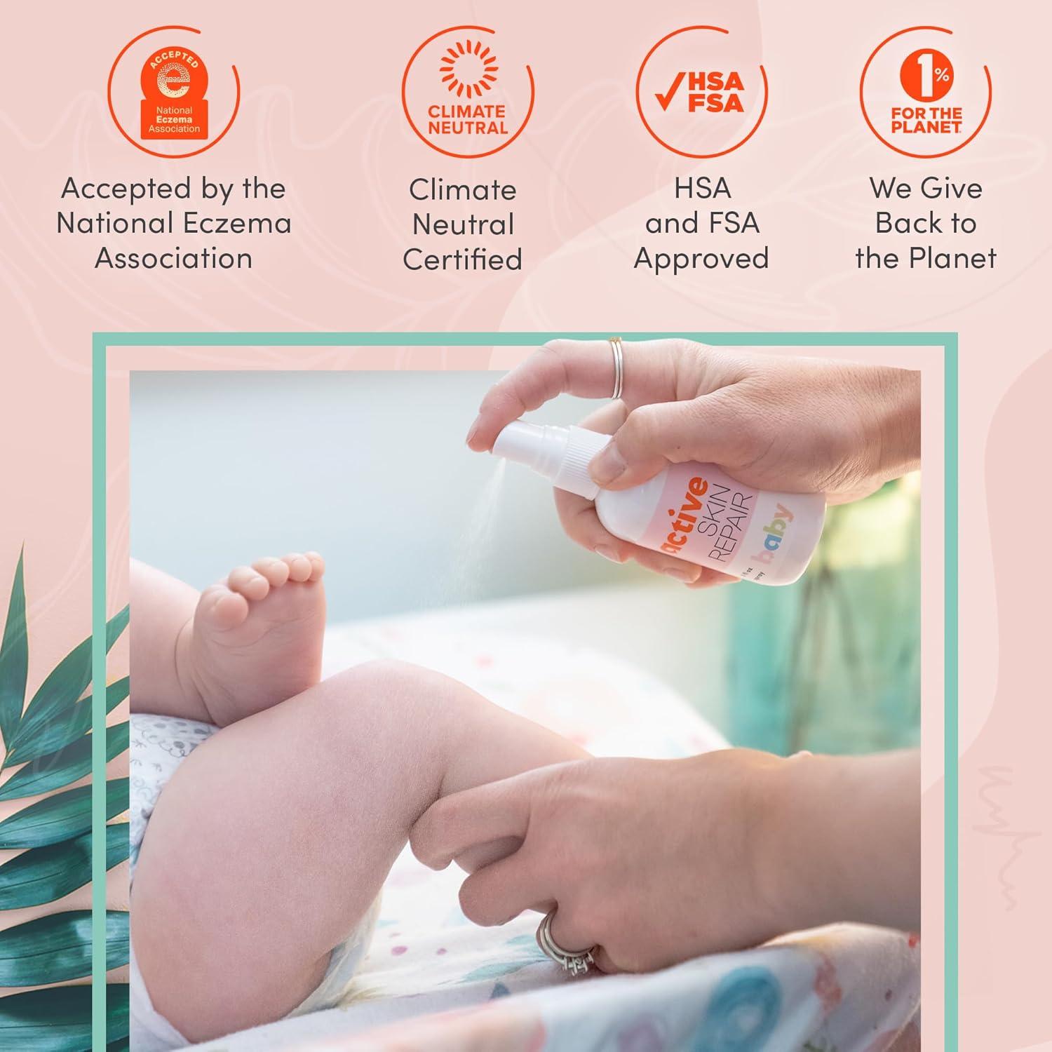 Spray Reparador de Piel para Bebés BLDG Active 85g - Sin Picazón