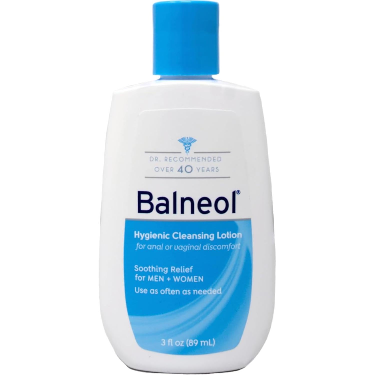 Loción Limpiadora Higiénica Balneol 2x3oz - Alivio Suave