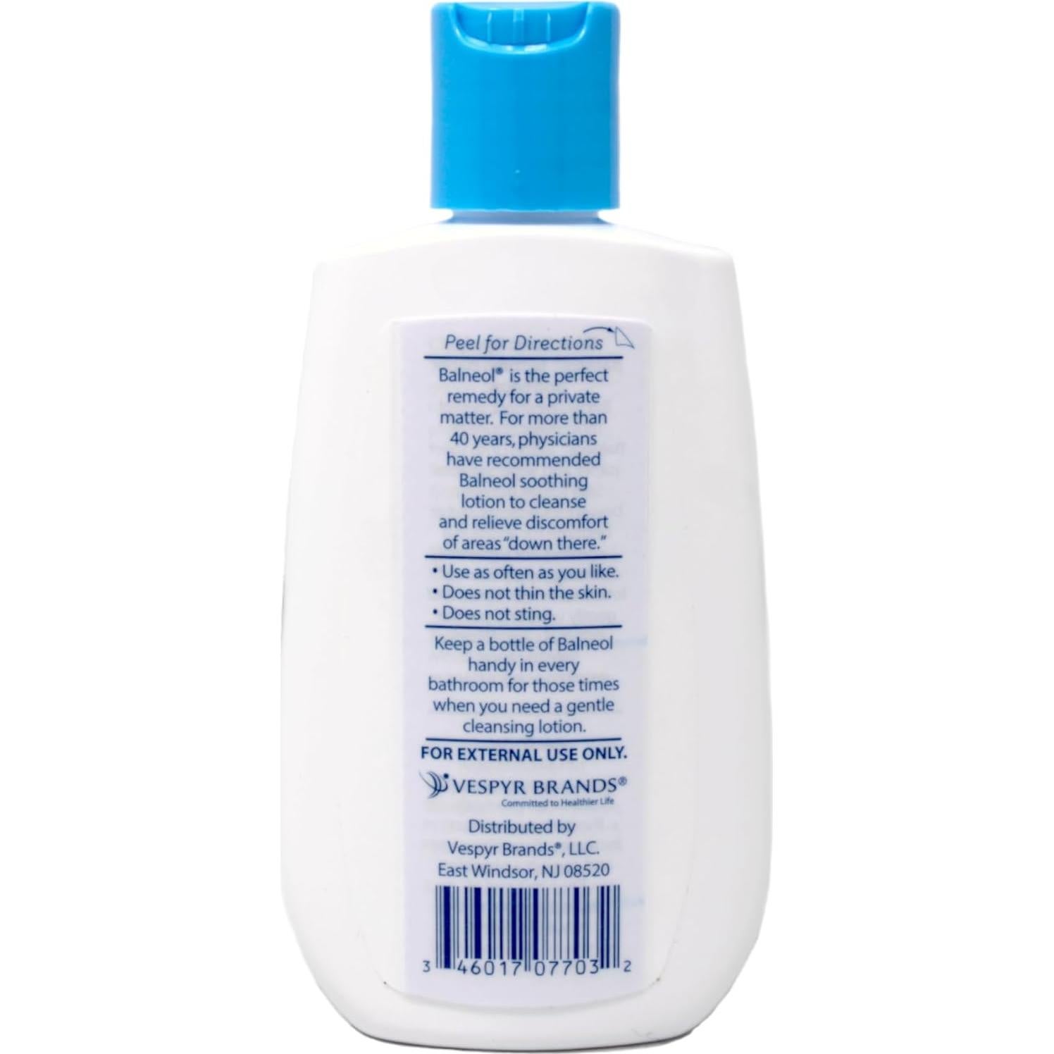 Loción Limpiadora Higiénica Balneol 2x3oz - Alivio Suave