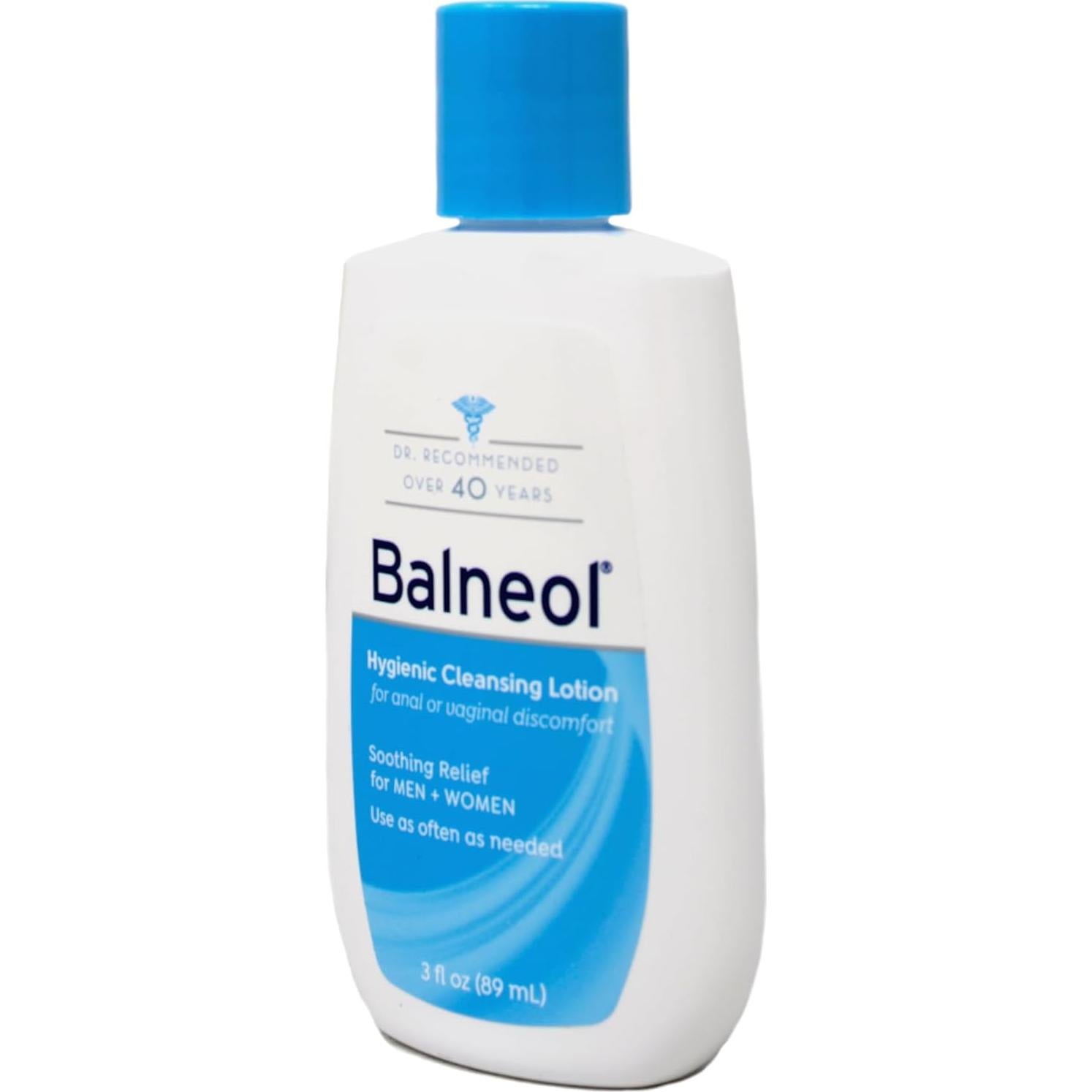 Loción Limpiadora Higiénica Balneol 2x3oz - Alivio Suave
