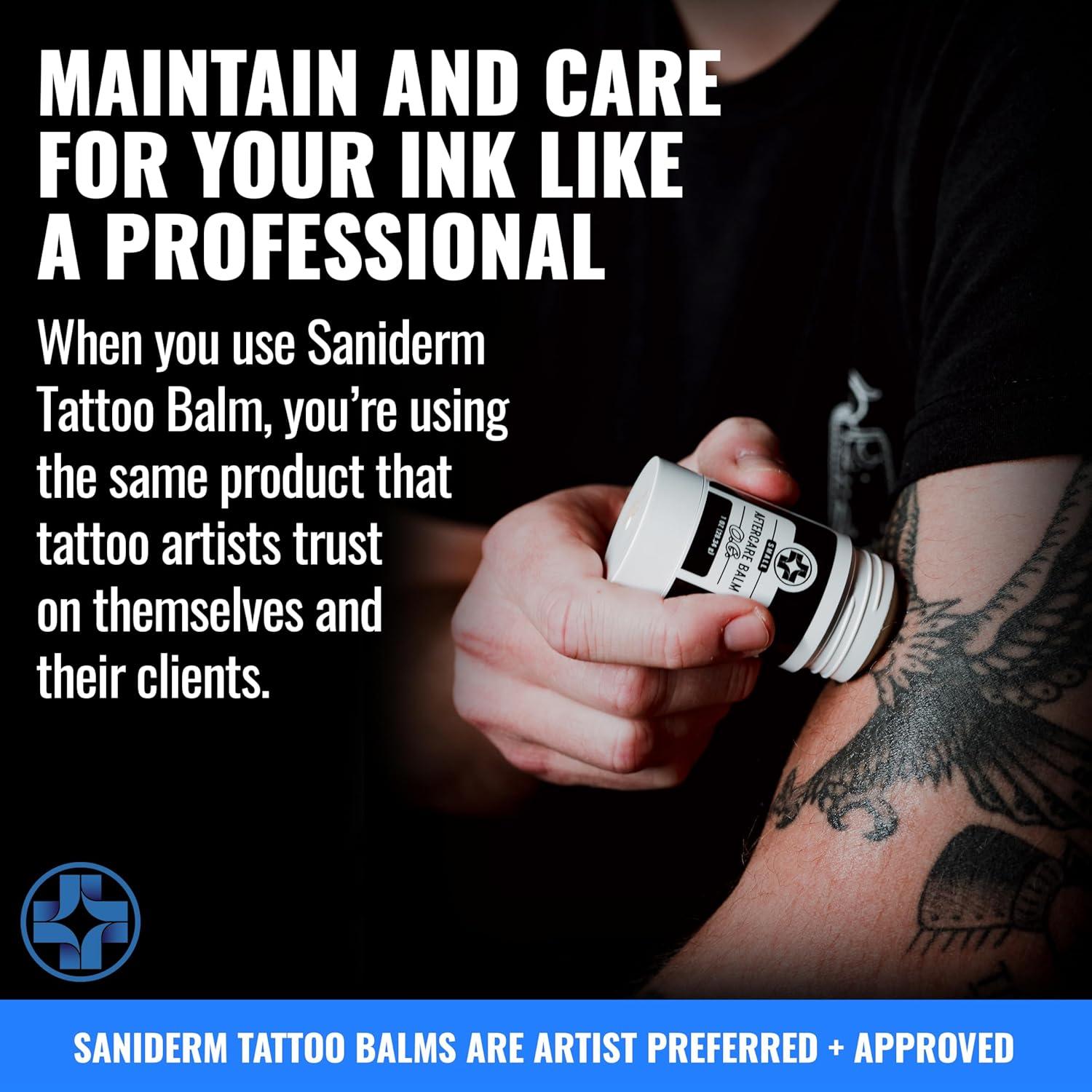 Bálsamo Cuidado Tatuajes Saniderm 28.35 g - Natural y Sin Fragancia