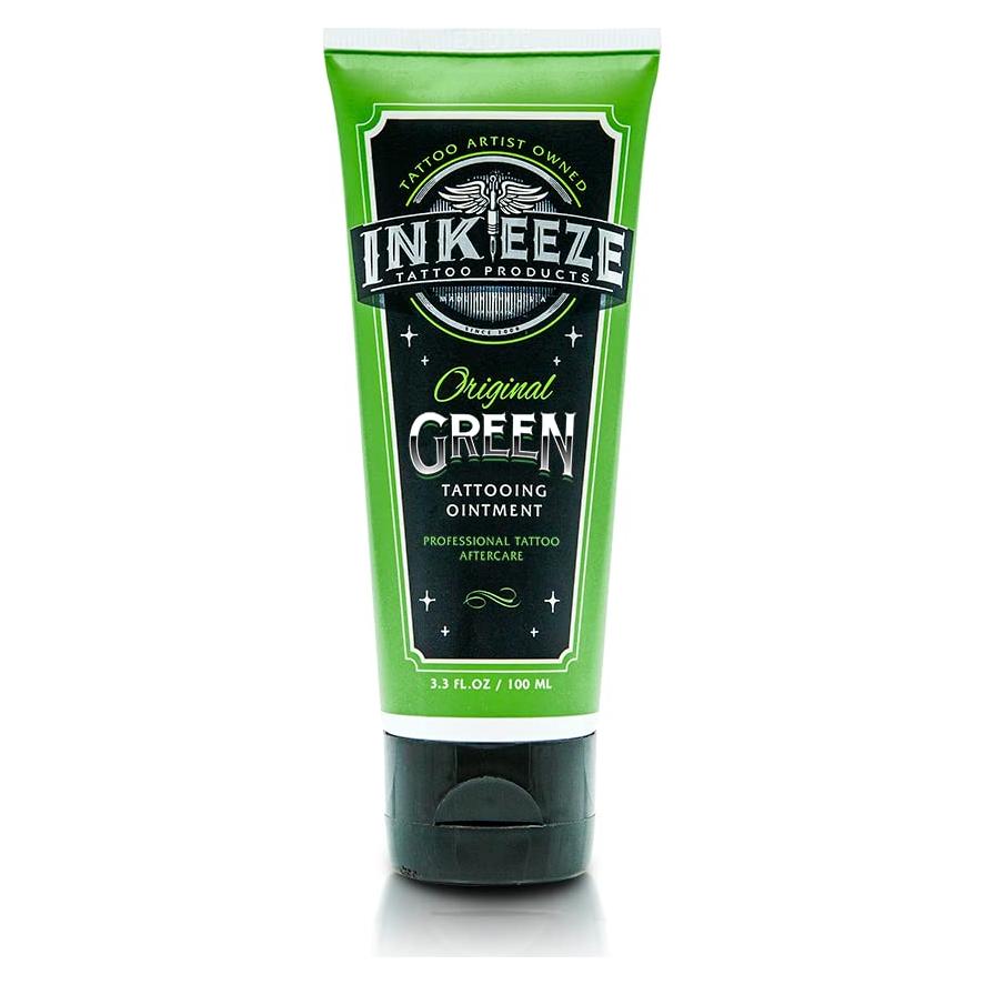 Ungüento Verde para Tatuajes INK-EEZE 93.4g Vegano Lavanda