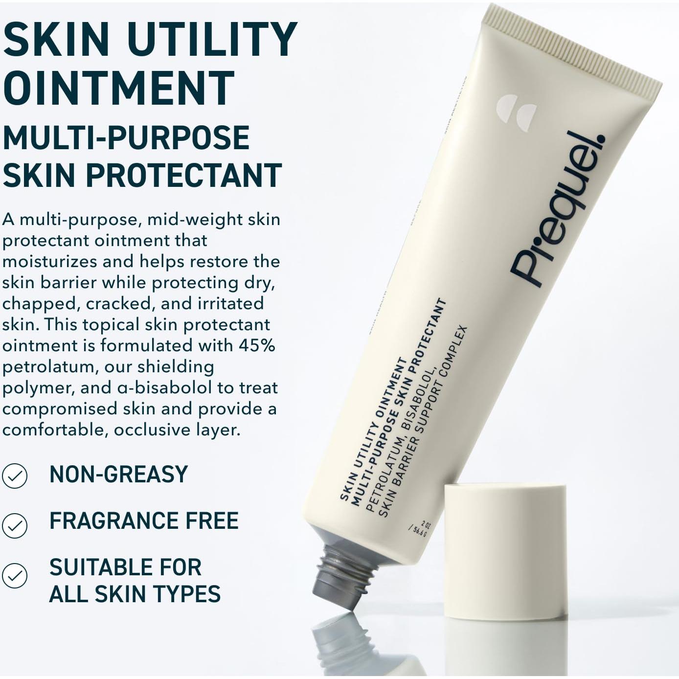 Ungüento Hidratante Prequel 2oz para Piel Seca y Agrietada