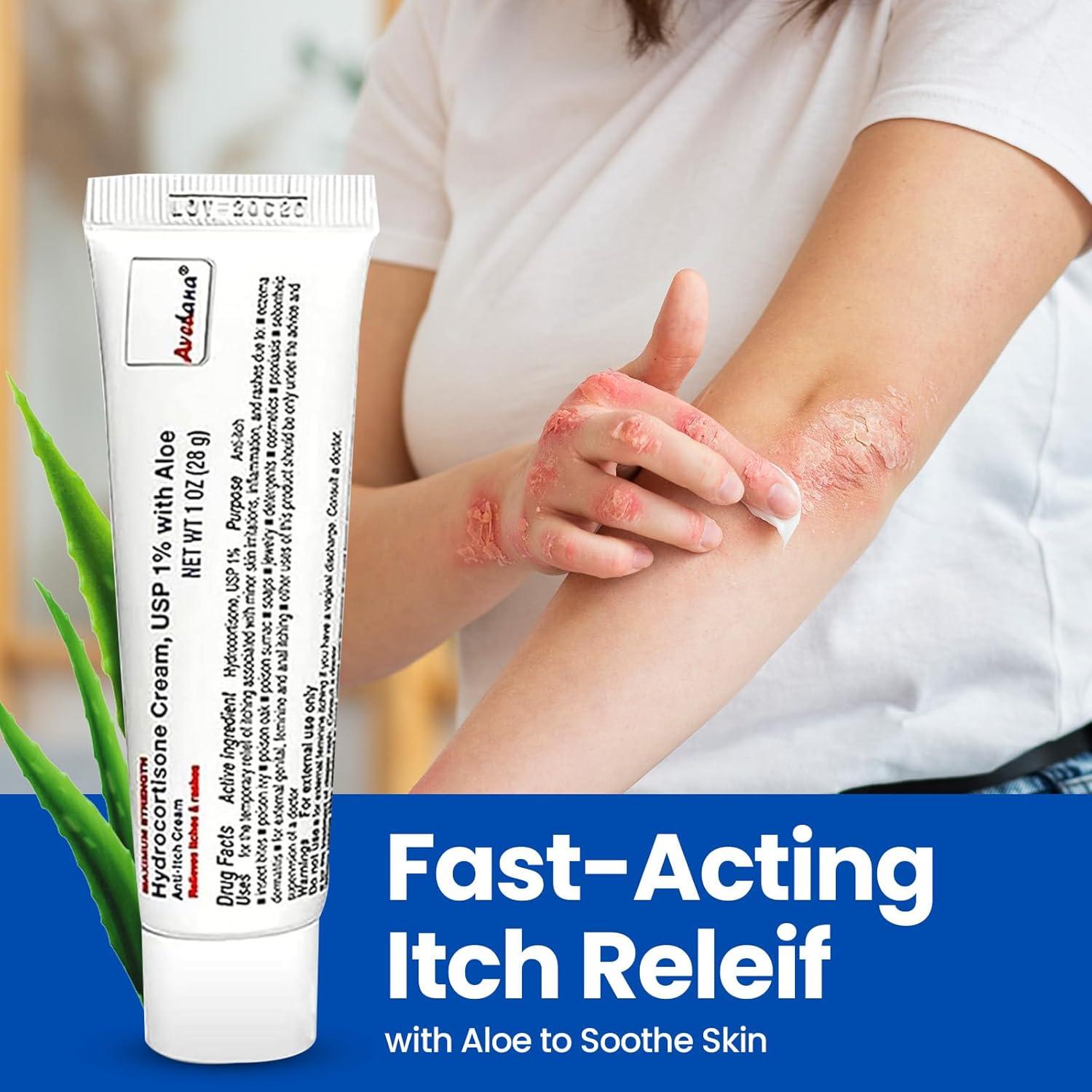 Crema Hidrocortisona 1% Avedana 28.35g con Aloe Vera