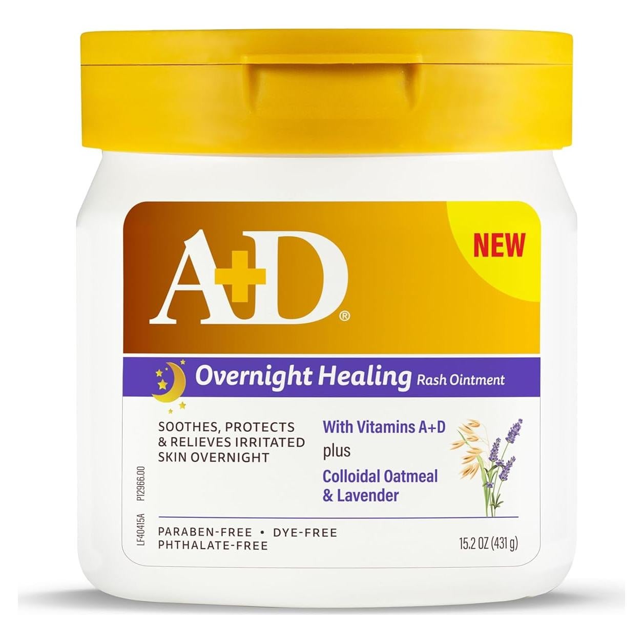 Ungüento Sanador Nocturno A+D para Erupciones por Pañal 430g