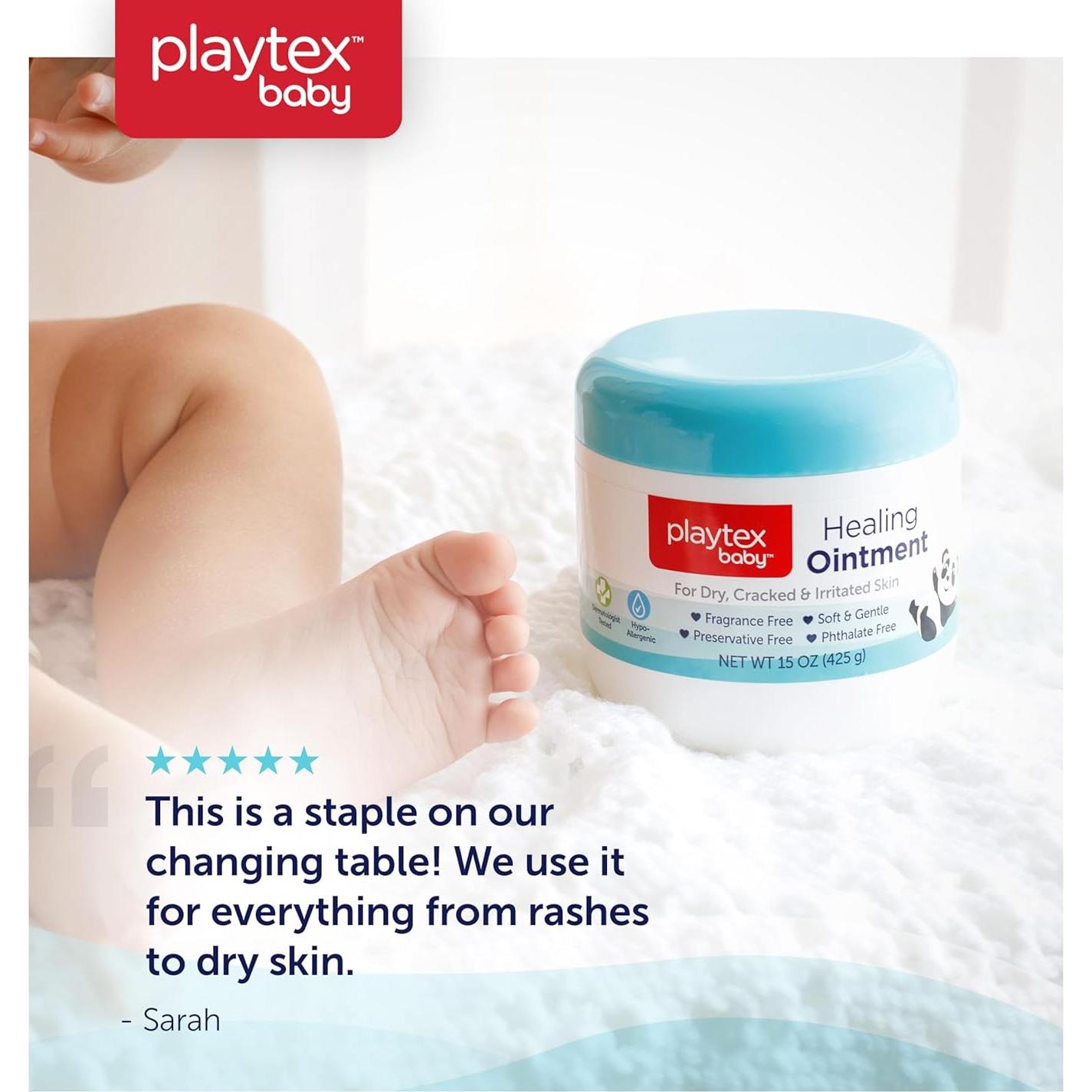 Pomada Curativa Playtex Baby 425 g, Hipoalergénica, Sin Fragancia