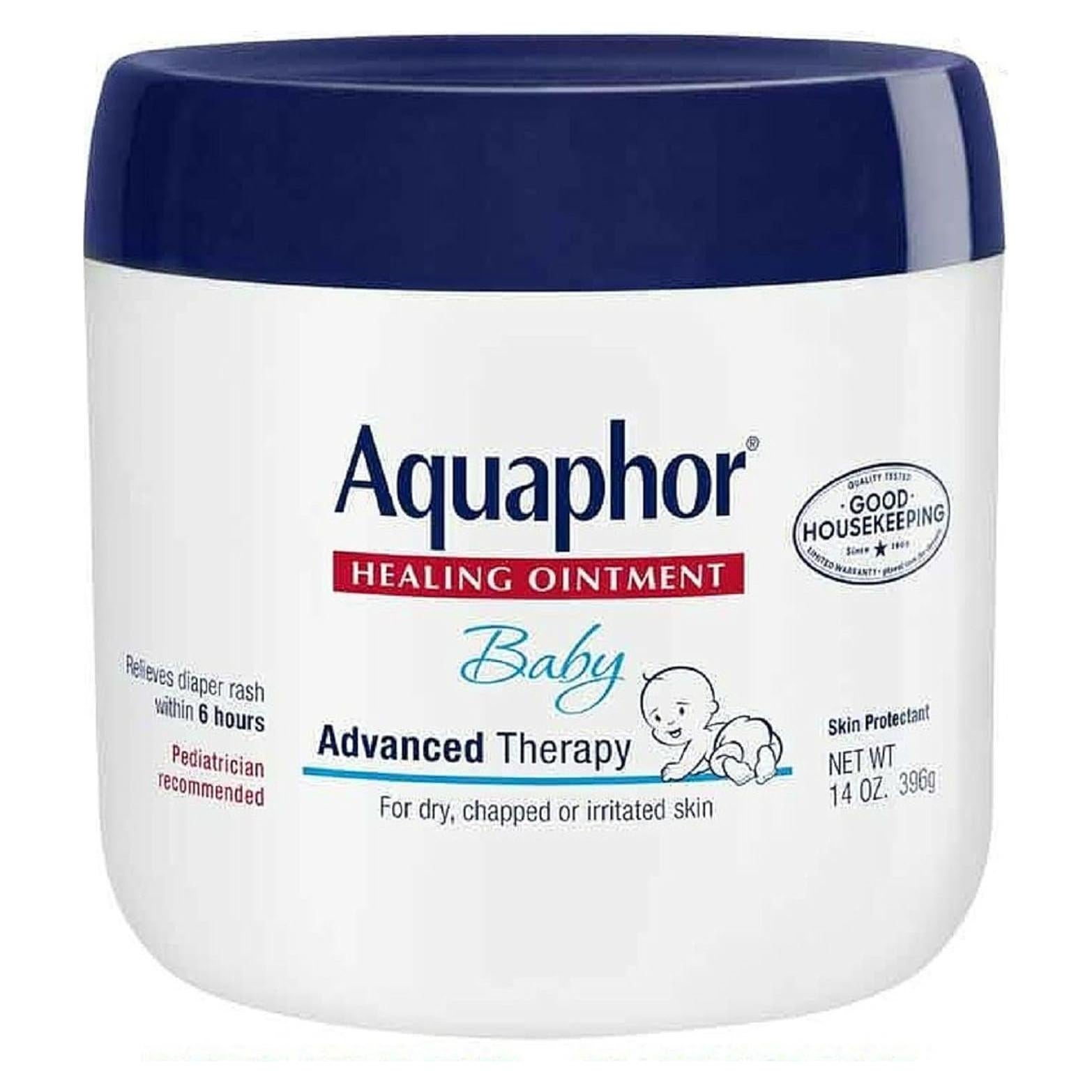 Ungüento Sanador Aquaphor Baby 396 g - Paquete de 4