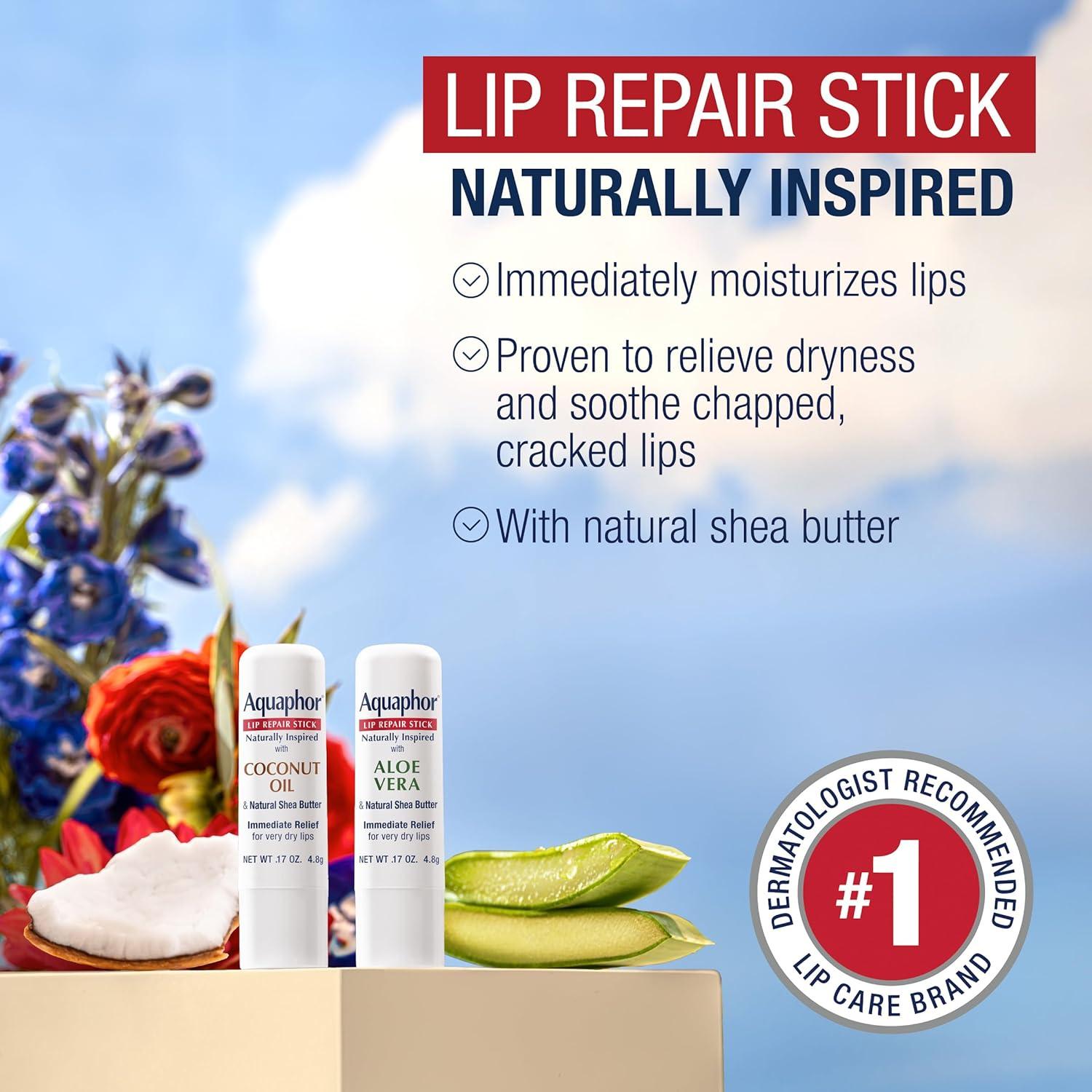 Conjunto Cuidado Piel Aquaphor - Ungüento 396g + 2 Sticks Labiales 4.8g