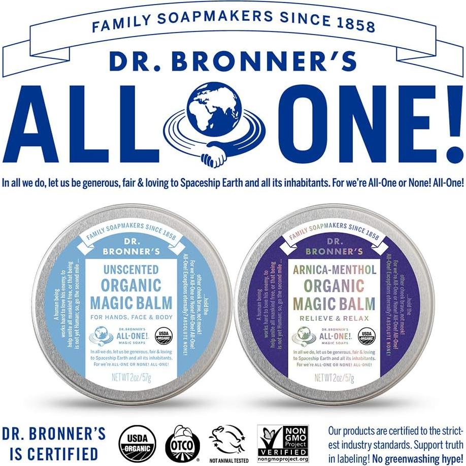 Bálsamo Mágico Orgánico Dr. Bronner's 57g Sin Fragancia