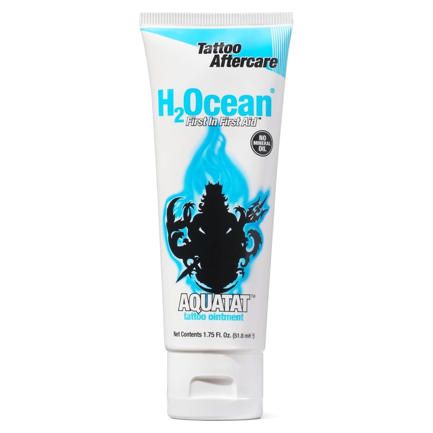 H2Ocean Aquatat Crema Cuidado Tatuajes 49.6 g Sin Fragancia