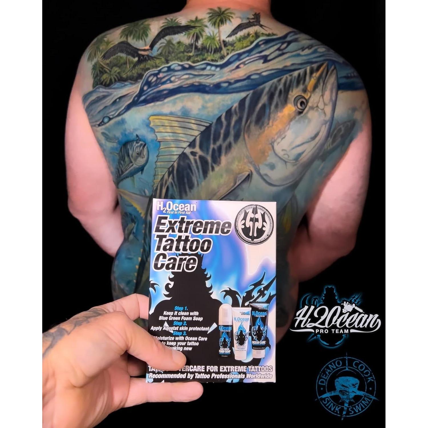 H2Ocean Aquatat Crema Cuidado Tatuajes 49.6 g Sin Fragancia