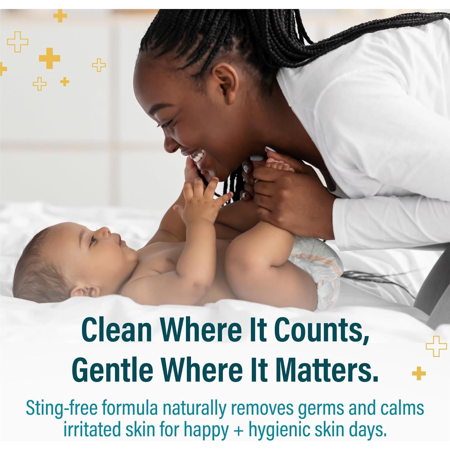 A+D Spray Hidrogel Antimicrobiano 113.4ml - Sin Alcohol, Para Bebés