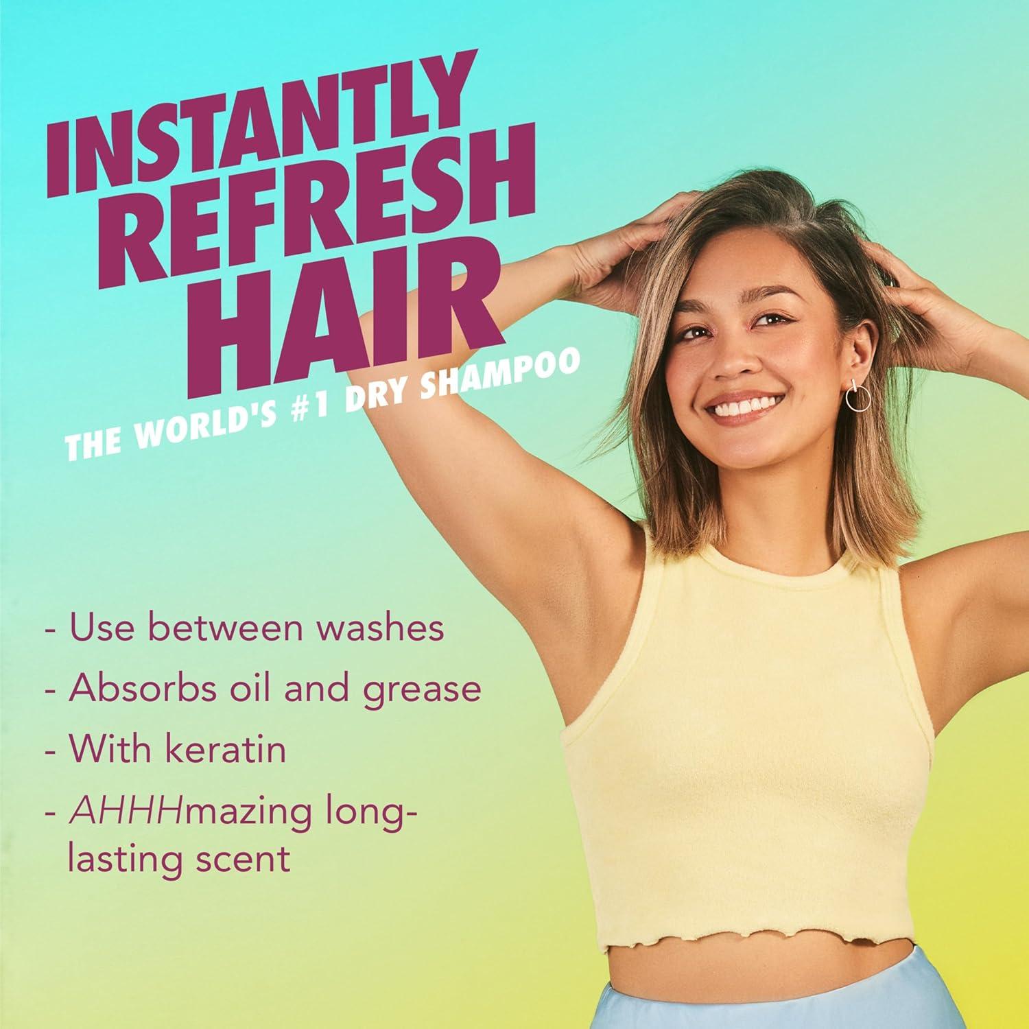 Champú Seco Batiste Oro Rosa 162 g - Refresca y Da Volumen