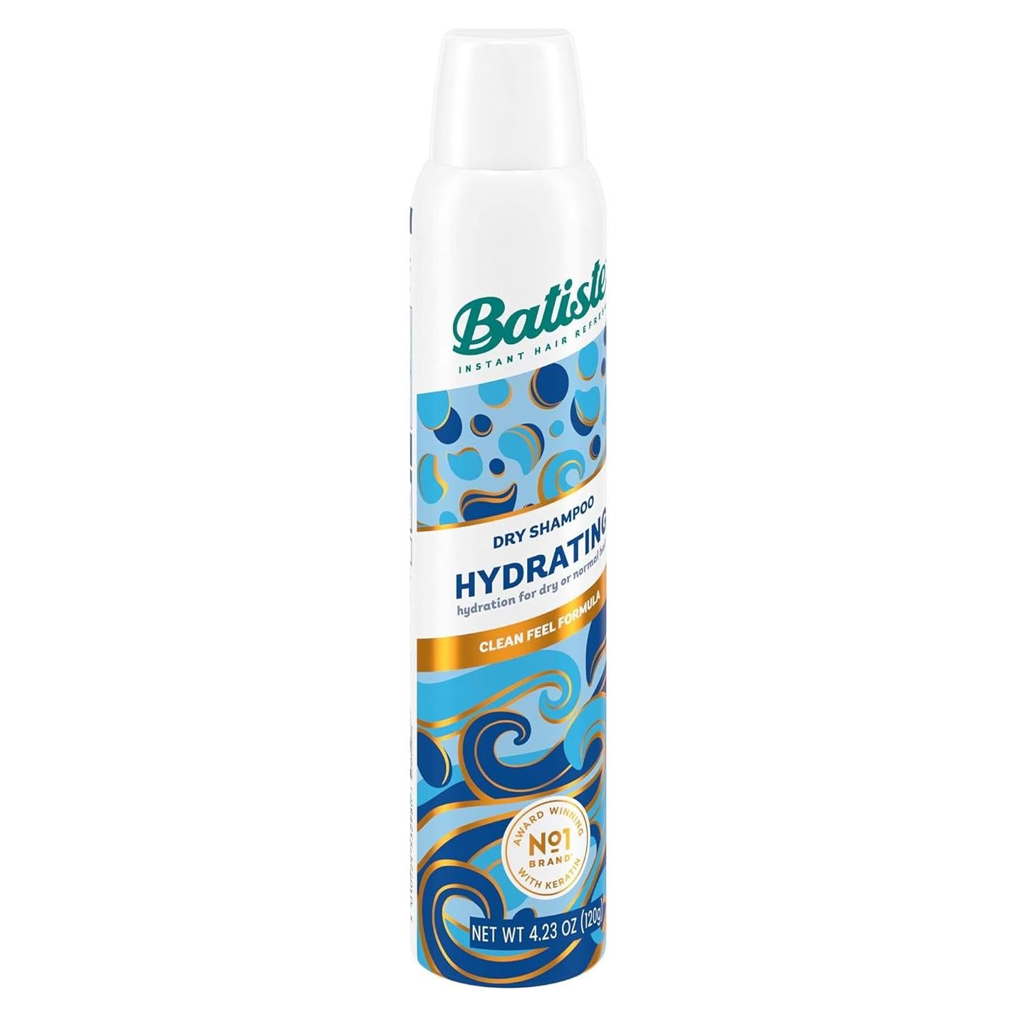 Champú Seco Hidratante Batiste 198 ml - Suavidad y Frescura