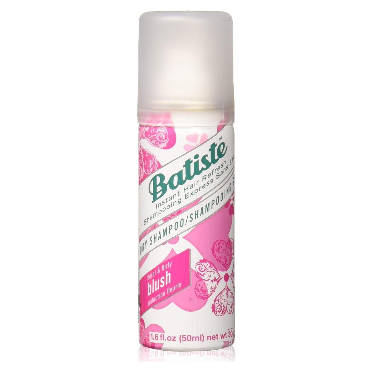 Champú Seco Mini Batiste Rubor 4 Paquetes 1.60 oz