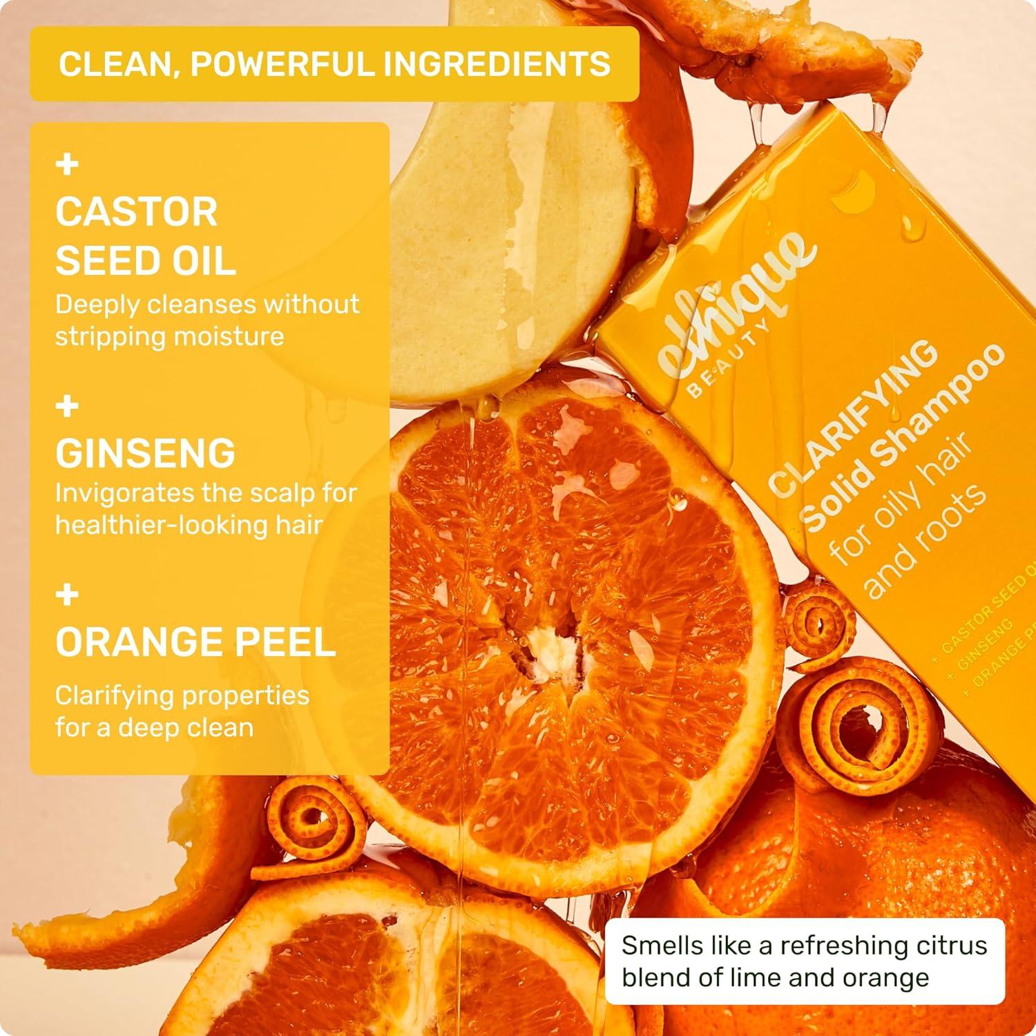 Champú Aclarador Ethique 110 g - Vegano, Sin Plástico, Cabello Graso