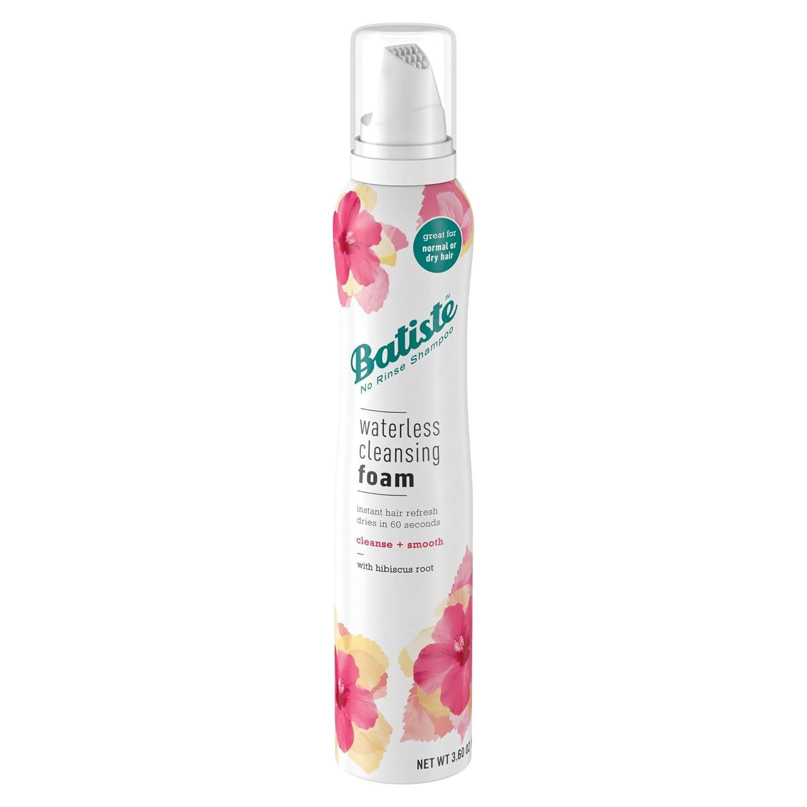 Espuma Limpiadora Sin Agua Batiste 102 g - Cabello Normal/Seco