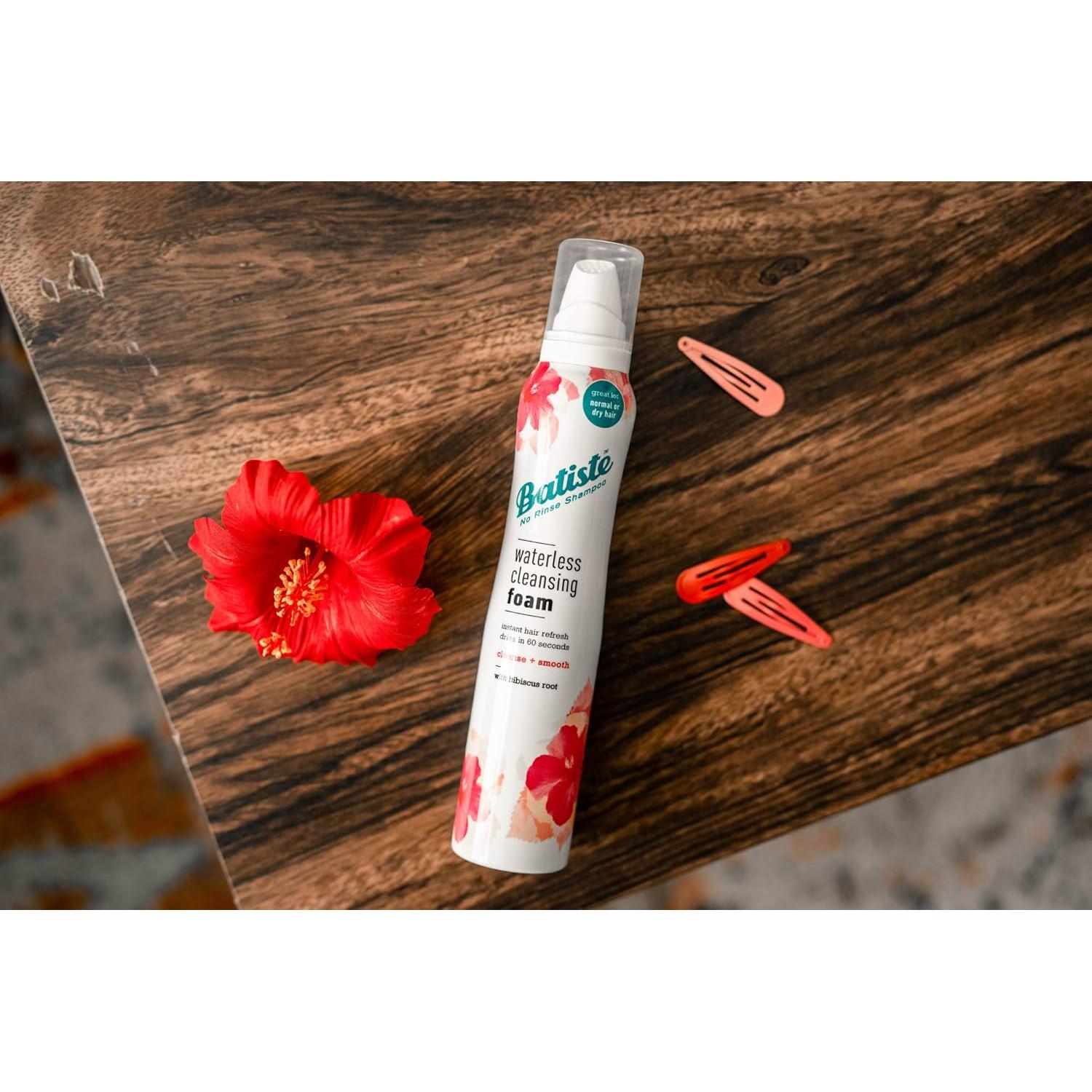 Espuma Limpiadora Sin Agua Batiste 102 g - Cabello Normal/Seco