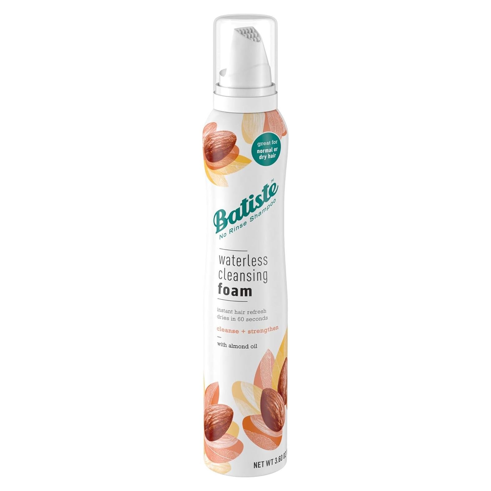 Espuma Limpiadora Sin Agua Batiste 102 g - Fortalece Cabello