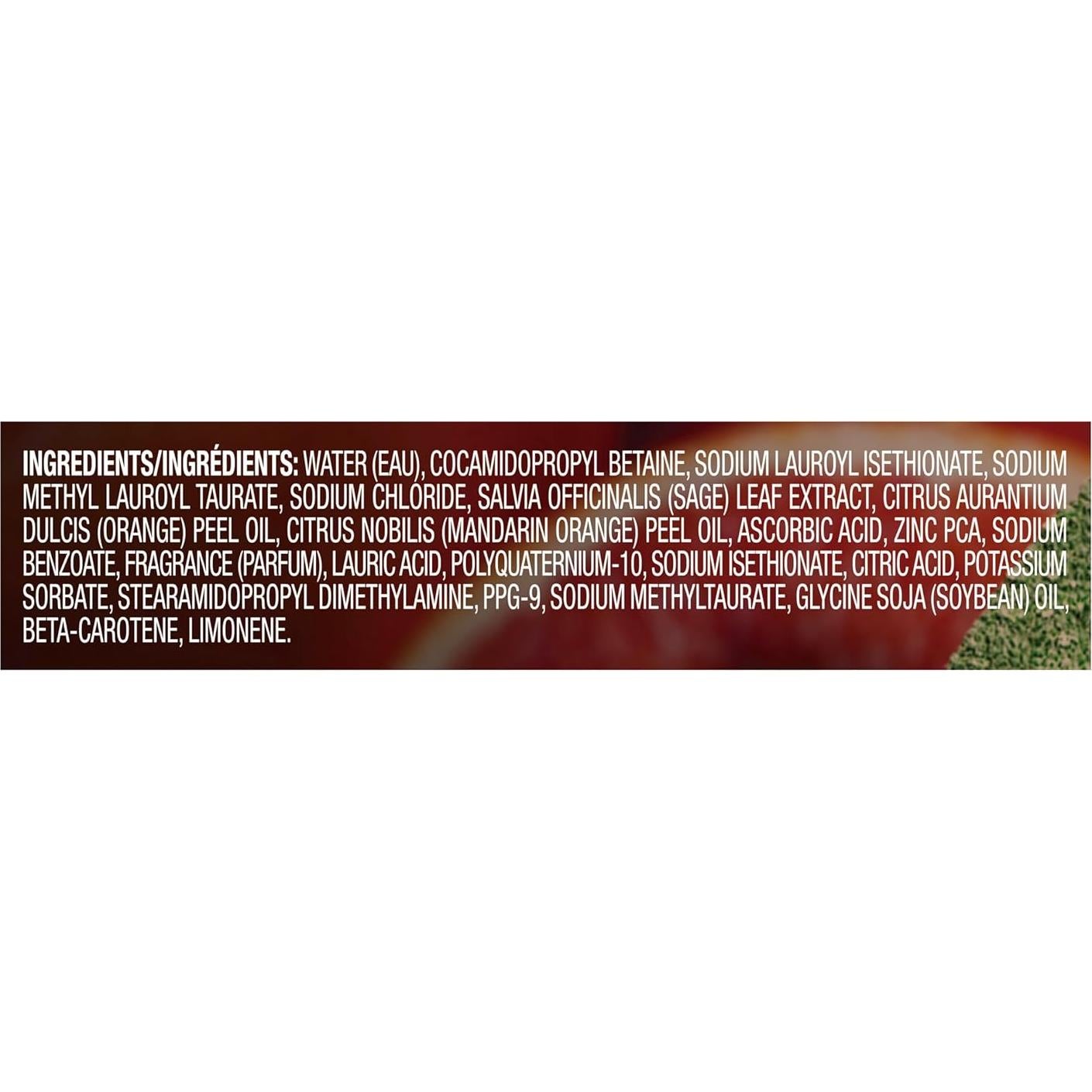 Champú y Acondicionador 2-en-1 Dove Men+Care 500 ml Naranja y Salvia