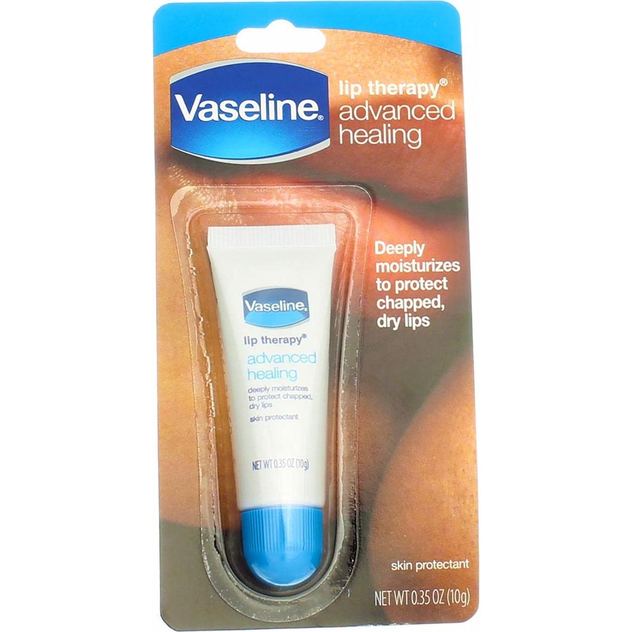 Vaseline Terapia Labial Fórmula Avanzada 4 Unidades 36g