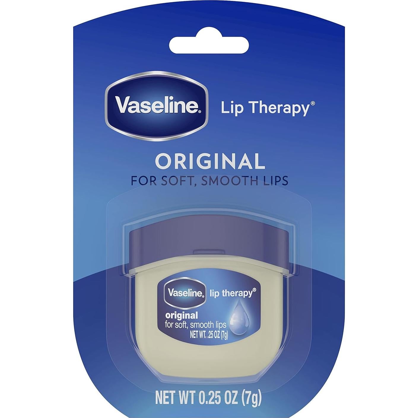 Bálsamo Labial Hidratante Vaseline Lip Therapy 4 Tarros 7.1g