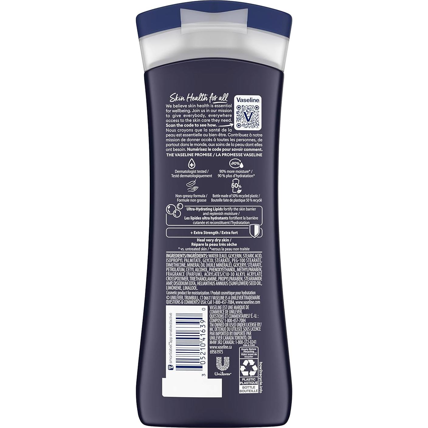 Loción Vaseline 3-en-1 para Hombres + Bálsamo Labial 100g