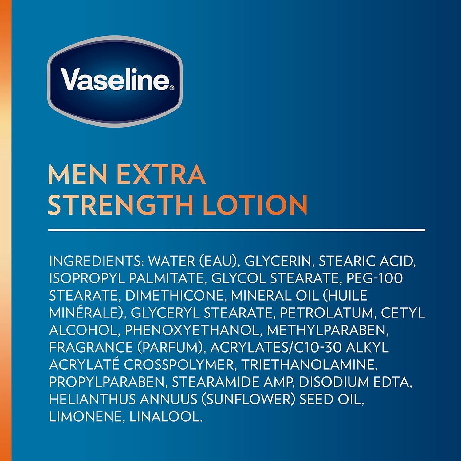 Loción Vaseline 3-en-1 para Hombres + Bálsamo Labial 100g