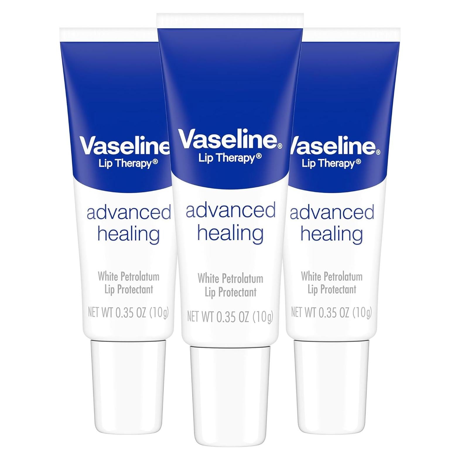 Vaseline Terapia Labial Curación Avanzada 3-Pack 10g