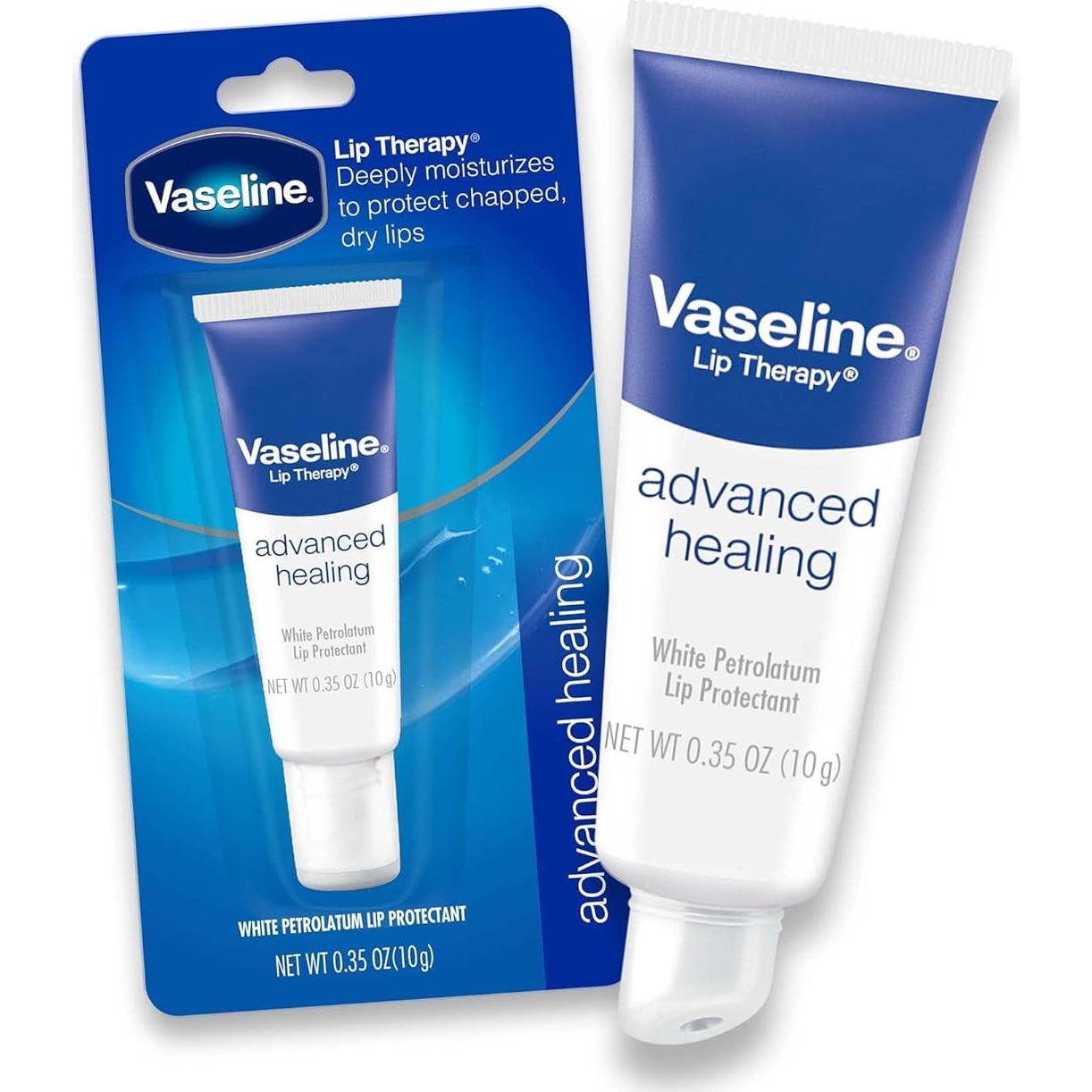 Vaseline Terapia Labial Curación Avanzada 3-Pack 10g