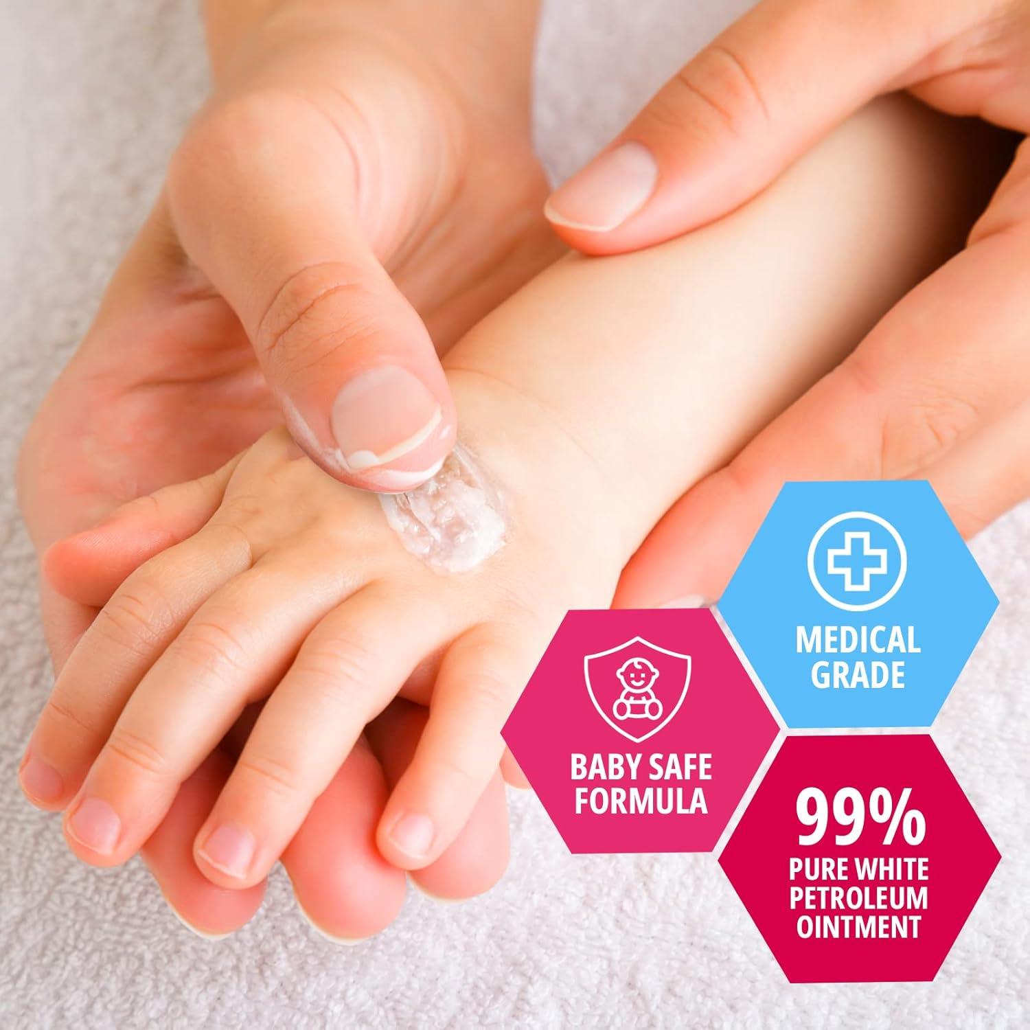 Vaselina de Petróleo Medpride 226.8 g para Bebés - Hidratante