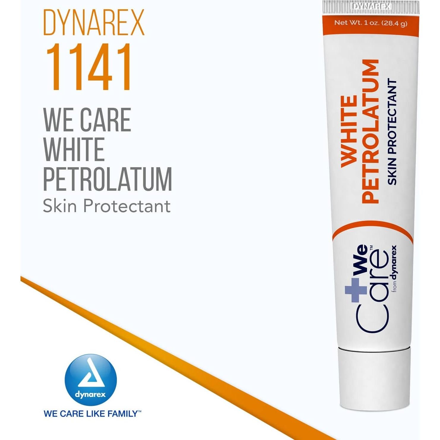 Gel de Petróleo Blanco Dynarex 28.35 g - 72 Tubos para Piel Seca