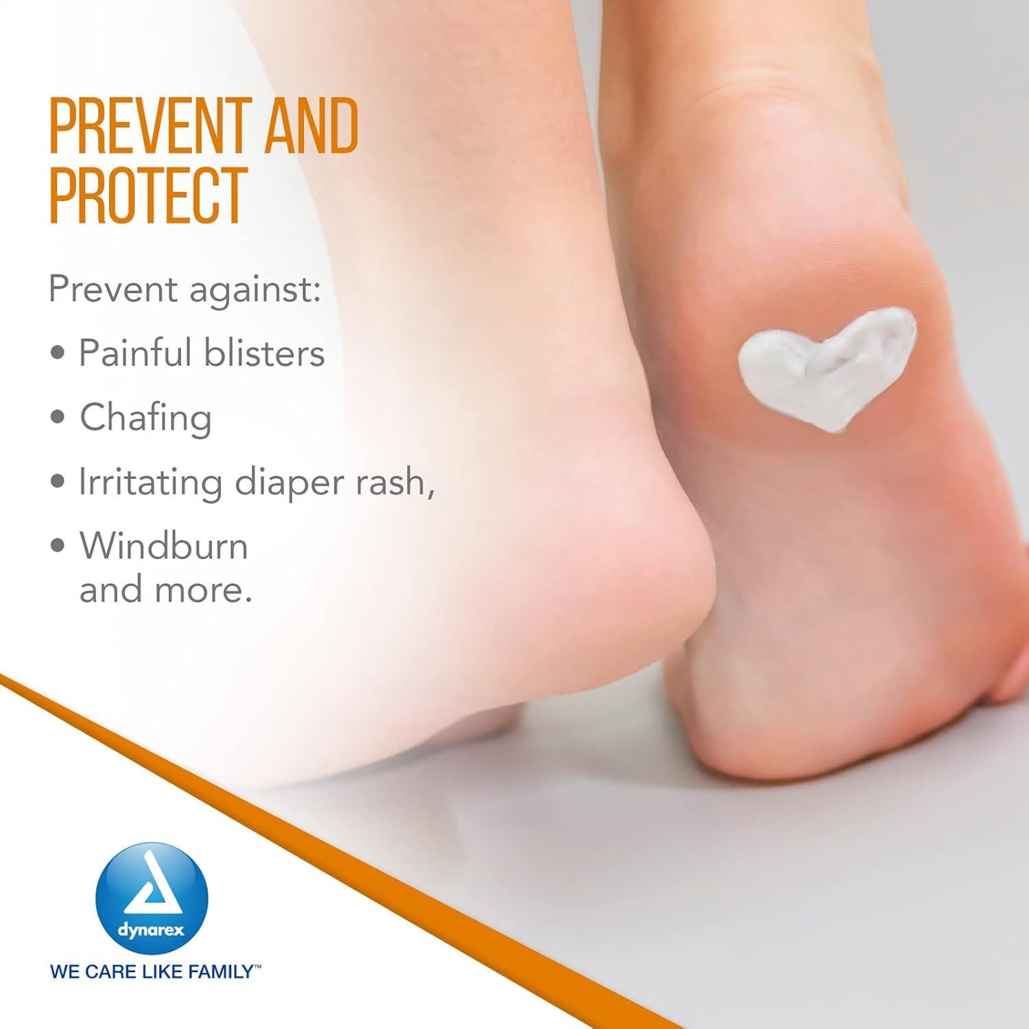 Gel de Petróleo Blanco Dynarex 28.35 g - 72 Tubos para Piel Seca