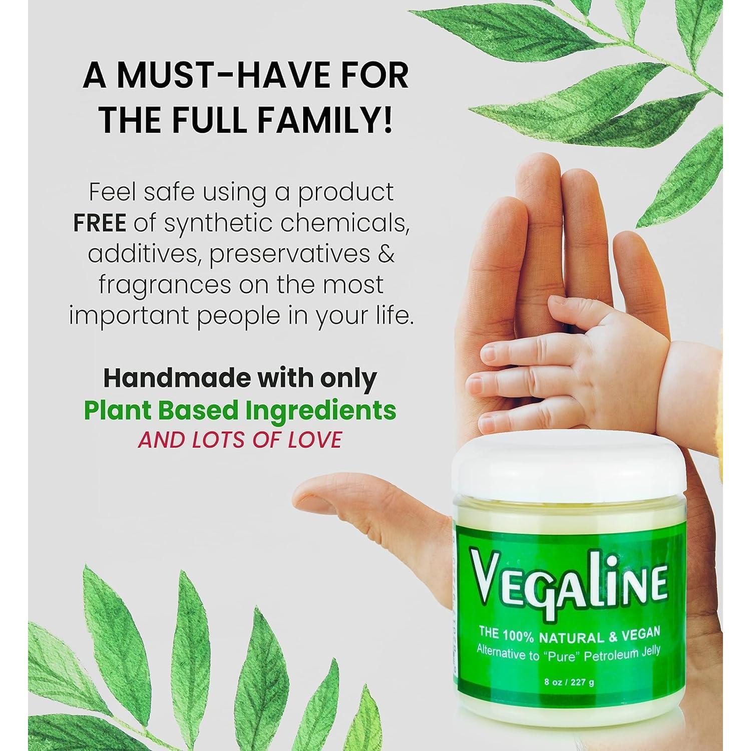 Bálsamo Vegaline 100% Natural 56.7g - Hipoalergénico y Vegano