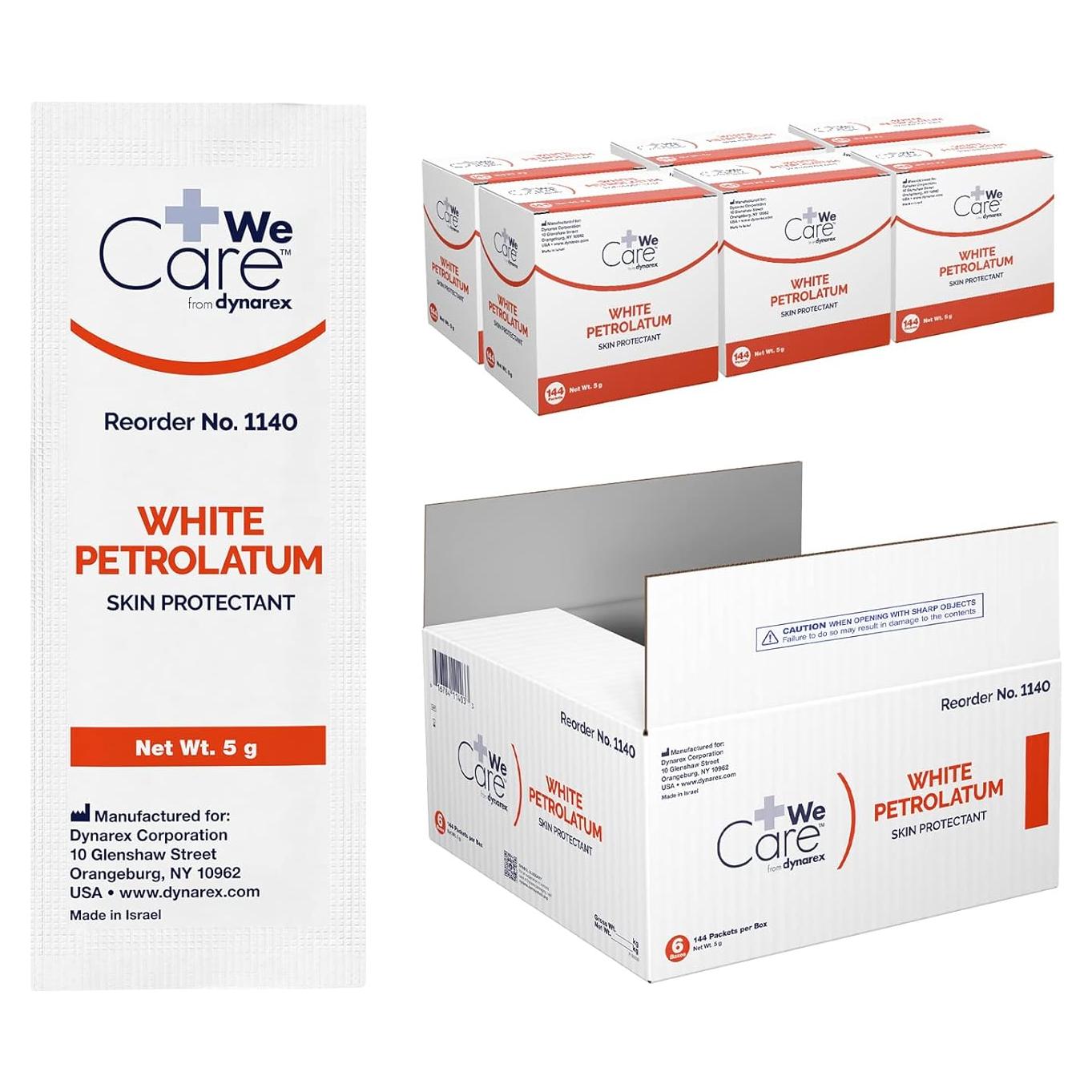 Gel de Petróleo Blanco Dynarex 5g - Alivio Piel Seca e Irritaciones