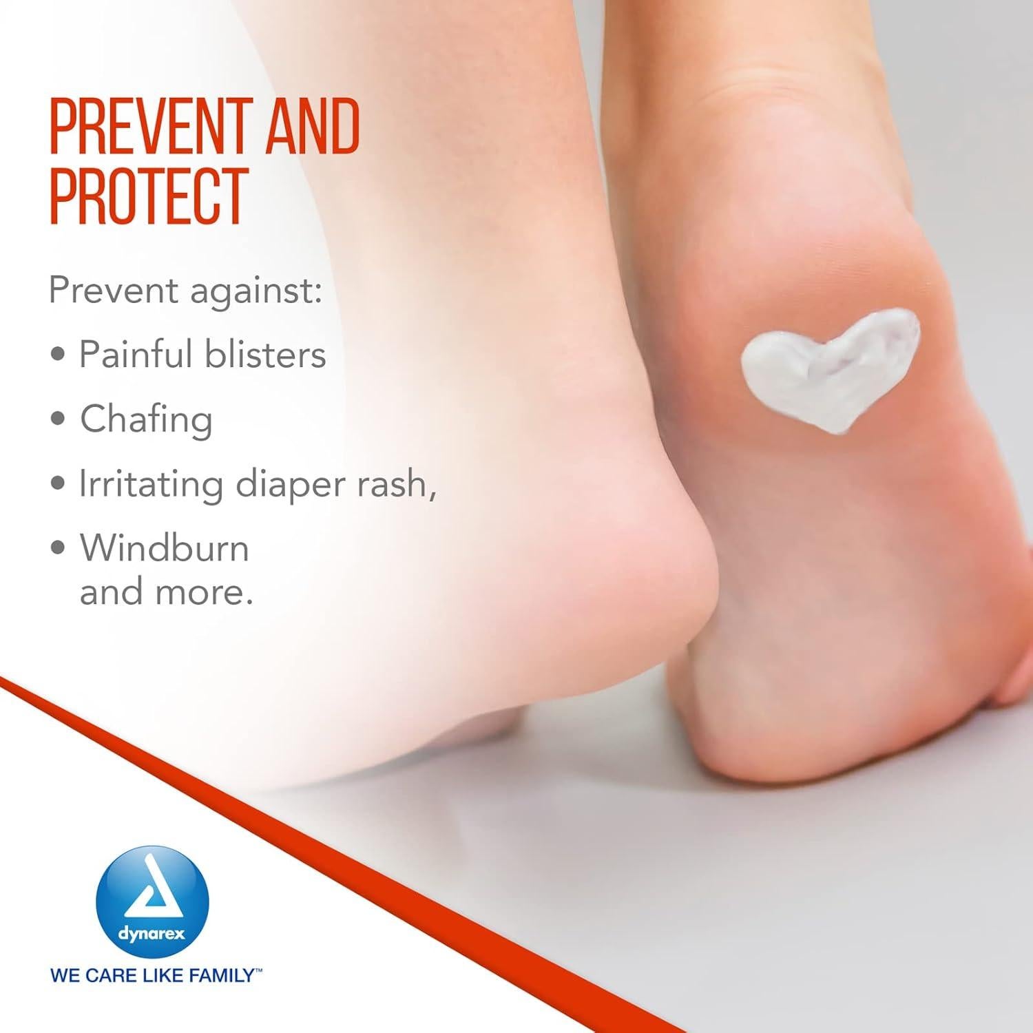 Gel de Petróleo Blanco Dynarex 5g - Alivio Piel Seca e Irritaciones