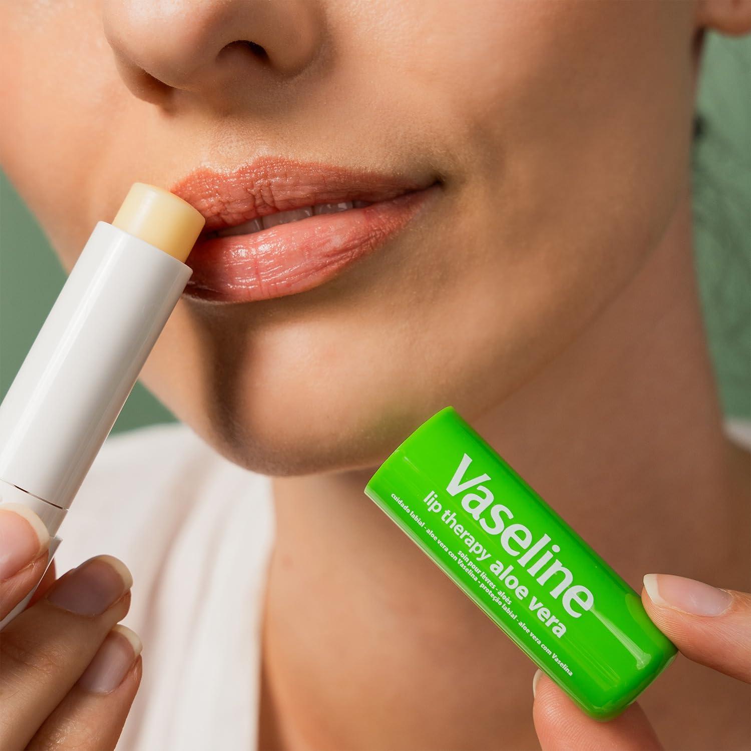 Bálsamo Labial Hidratante Vaseline Aloe Vera 8-Pack 4.5g