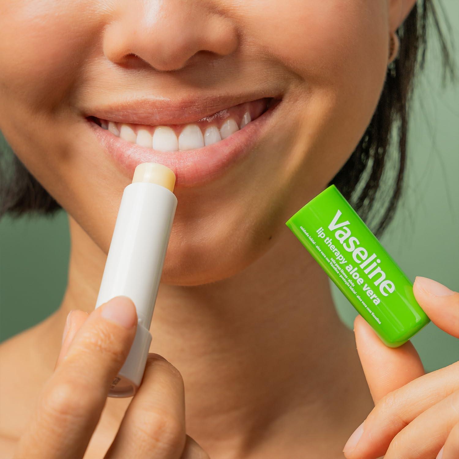 Bálsamo Labial Hidratante Vaseline Aloe Vera 8-Pack 4.5g