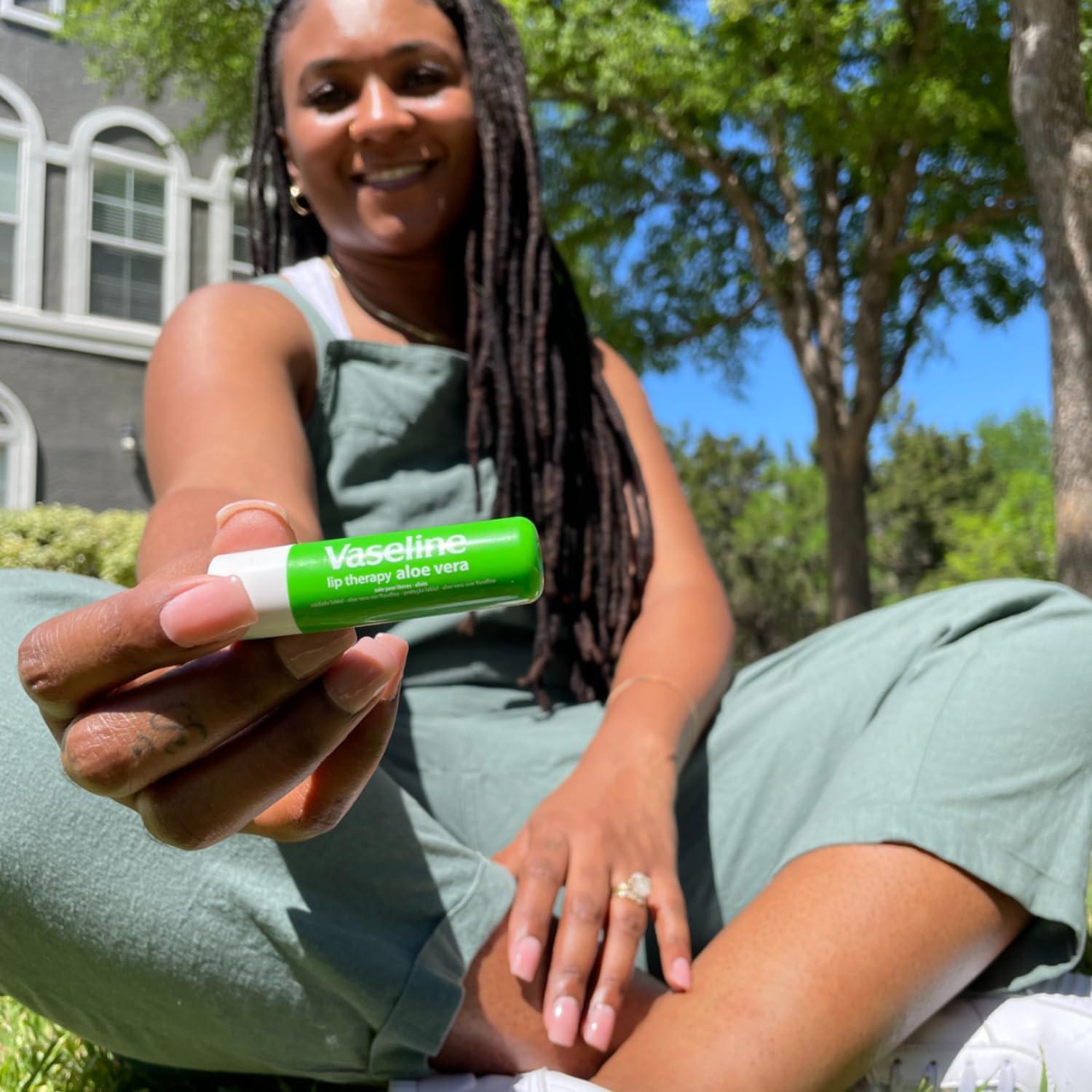 Bálsamo Labial Hidratante Vaseline Aloe Vera 8-Pack 4.5g