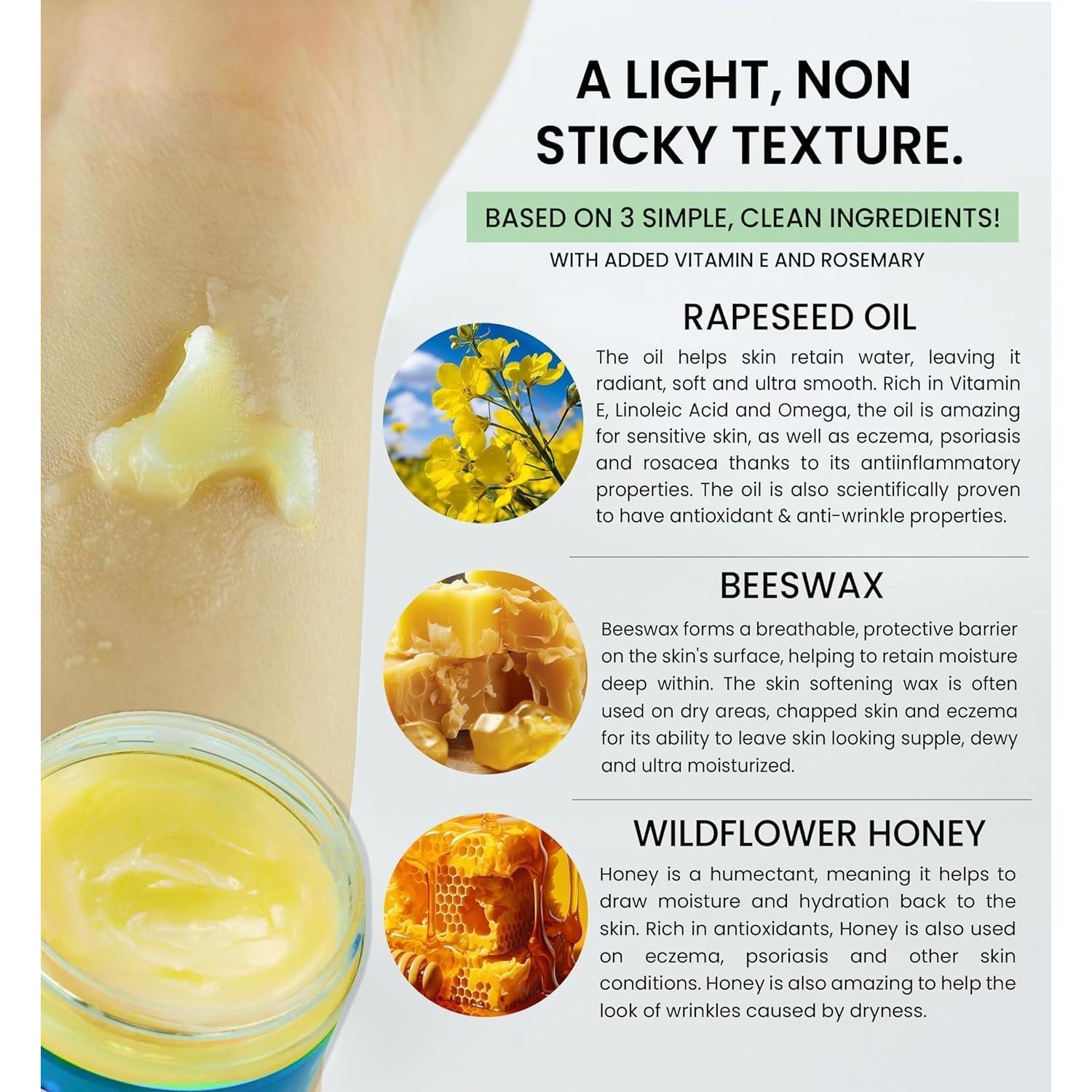 Beesalene Balsamo Natural Hipoalergénico 113.4g - Multiusos