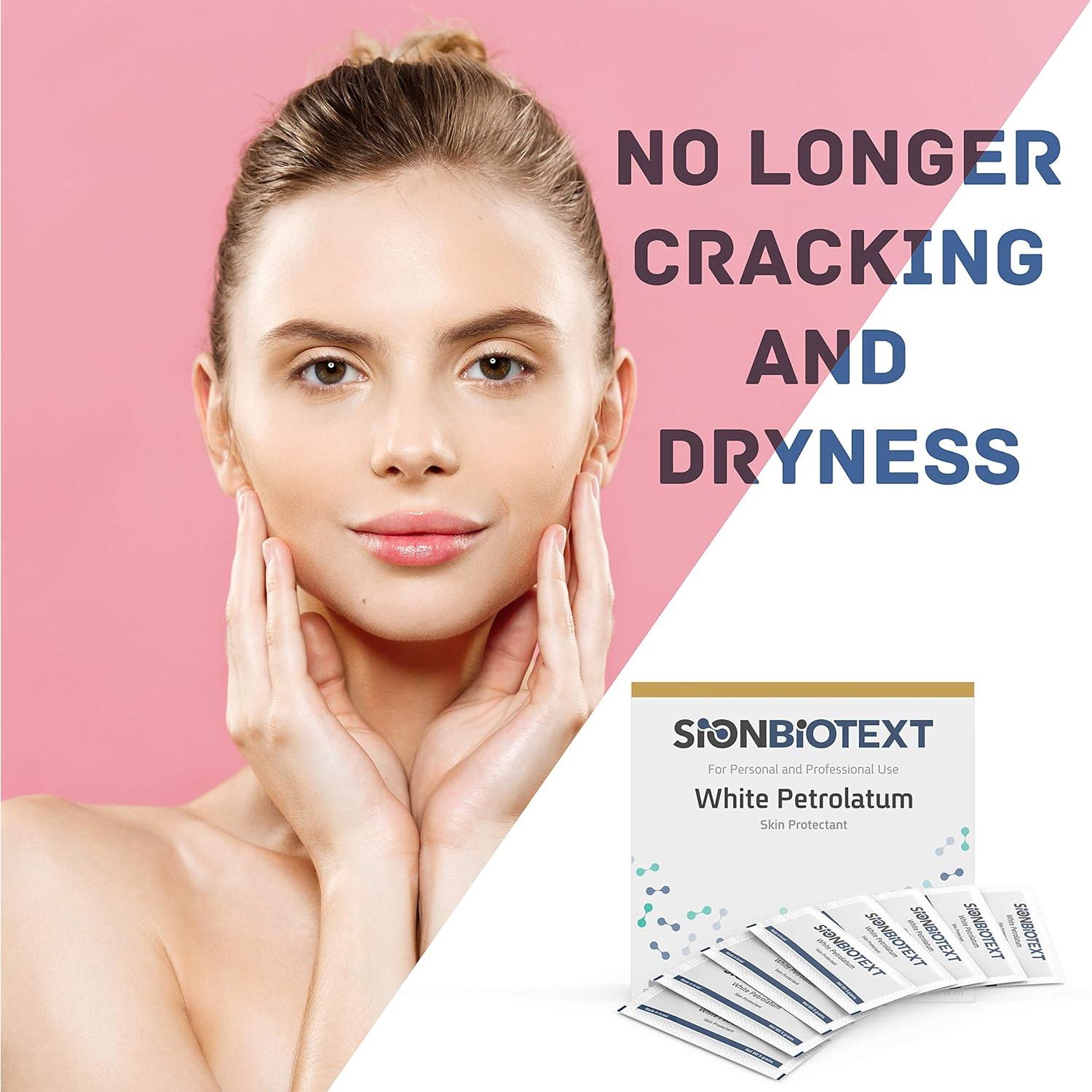 Jalea de Petrolato Blanca Sion Biotext 144 Paquetes 0.5g