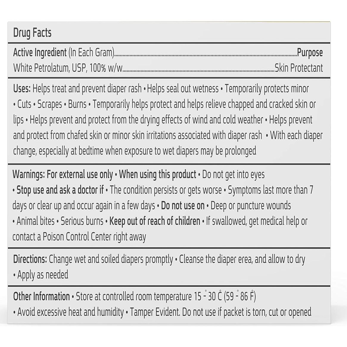 Jalea de Petrolato Blanca Sion Biotext 144 Paquetes 0.5g