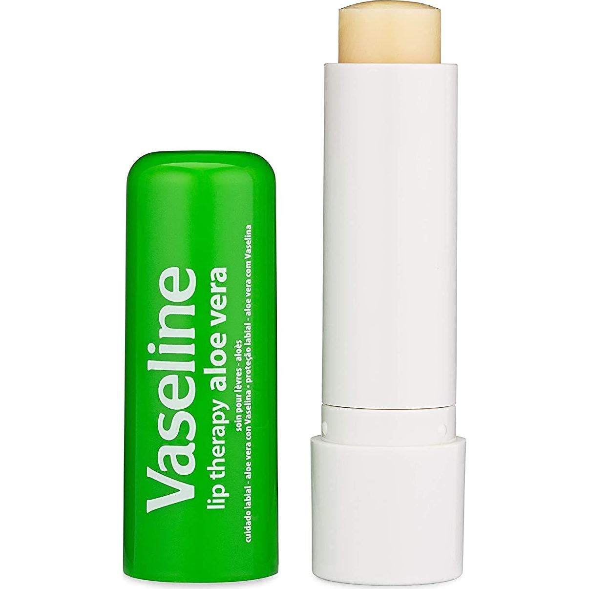 Bálsamo Labial Vaseline Terapia Aloe Vera Doble 9.92g