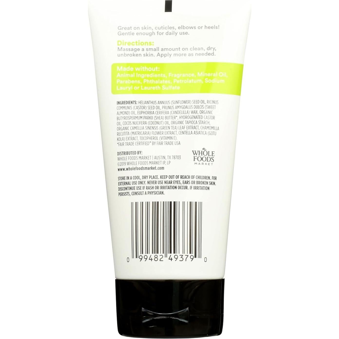 Gel Multiusos Hidratante 365 Whole Foods 113.4g Libre de Petróleo